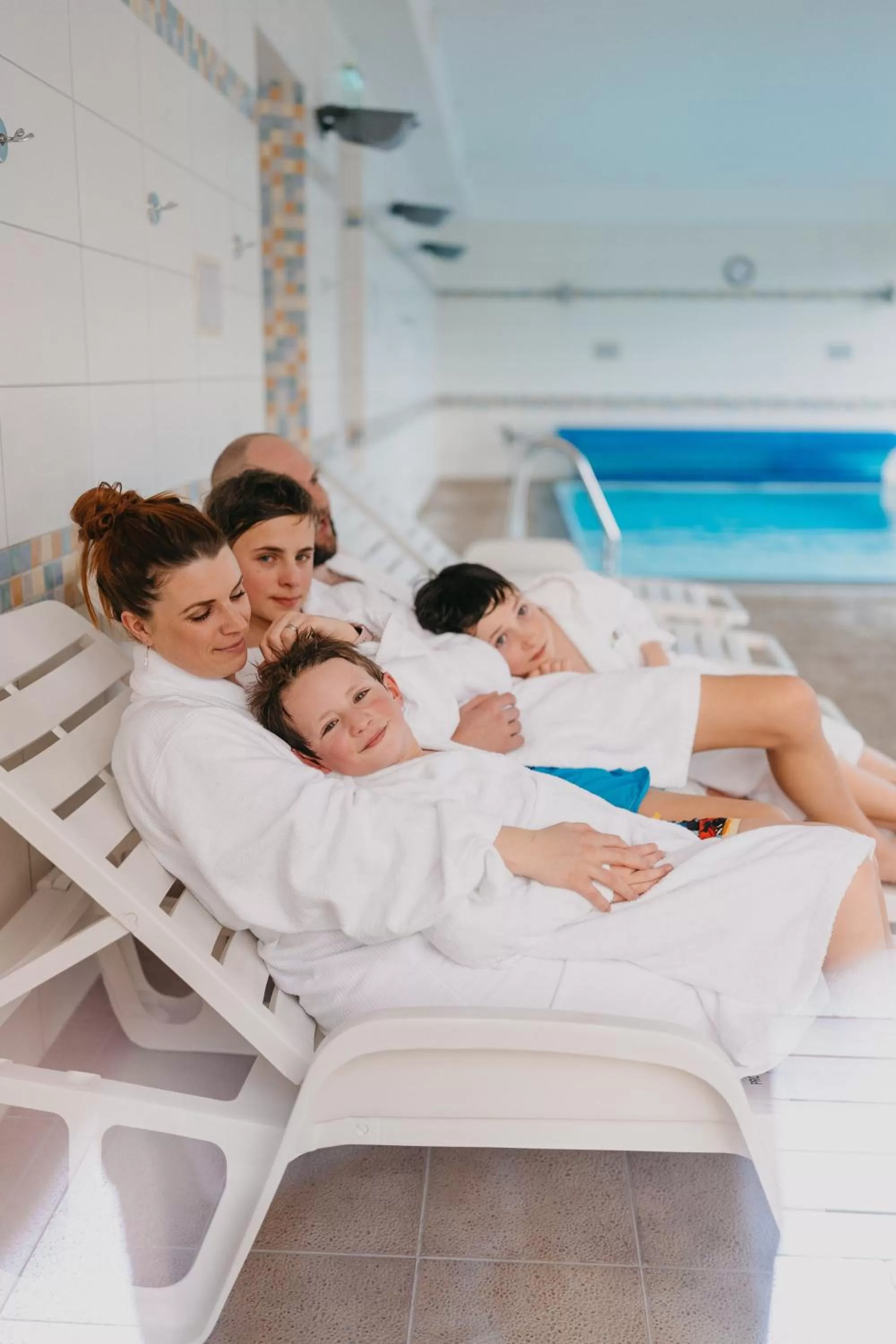 Swimming pool in OREA Resort Panorama Moravský kras