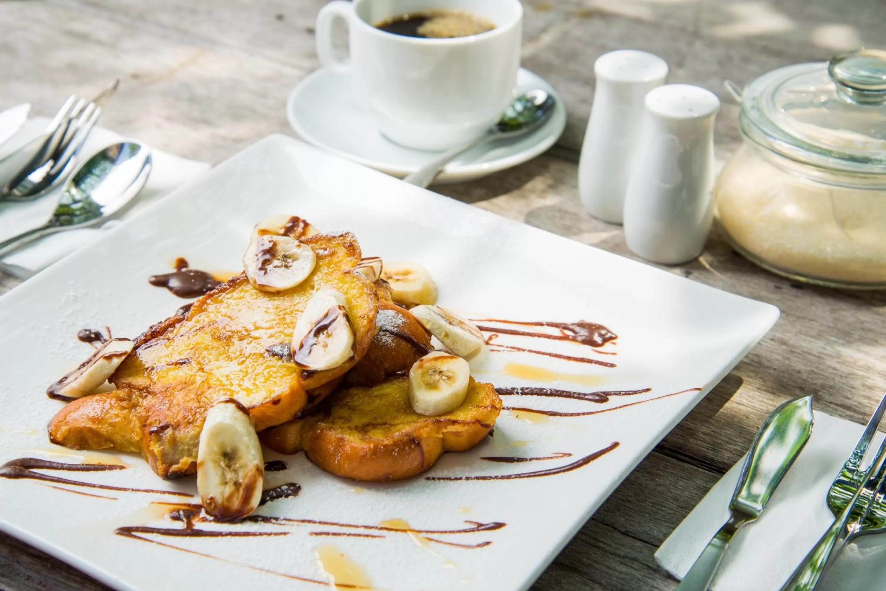 Food close-up in 1825 Gallery Hotel