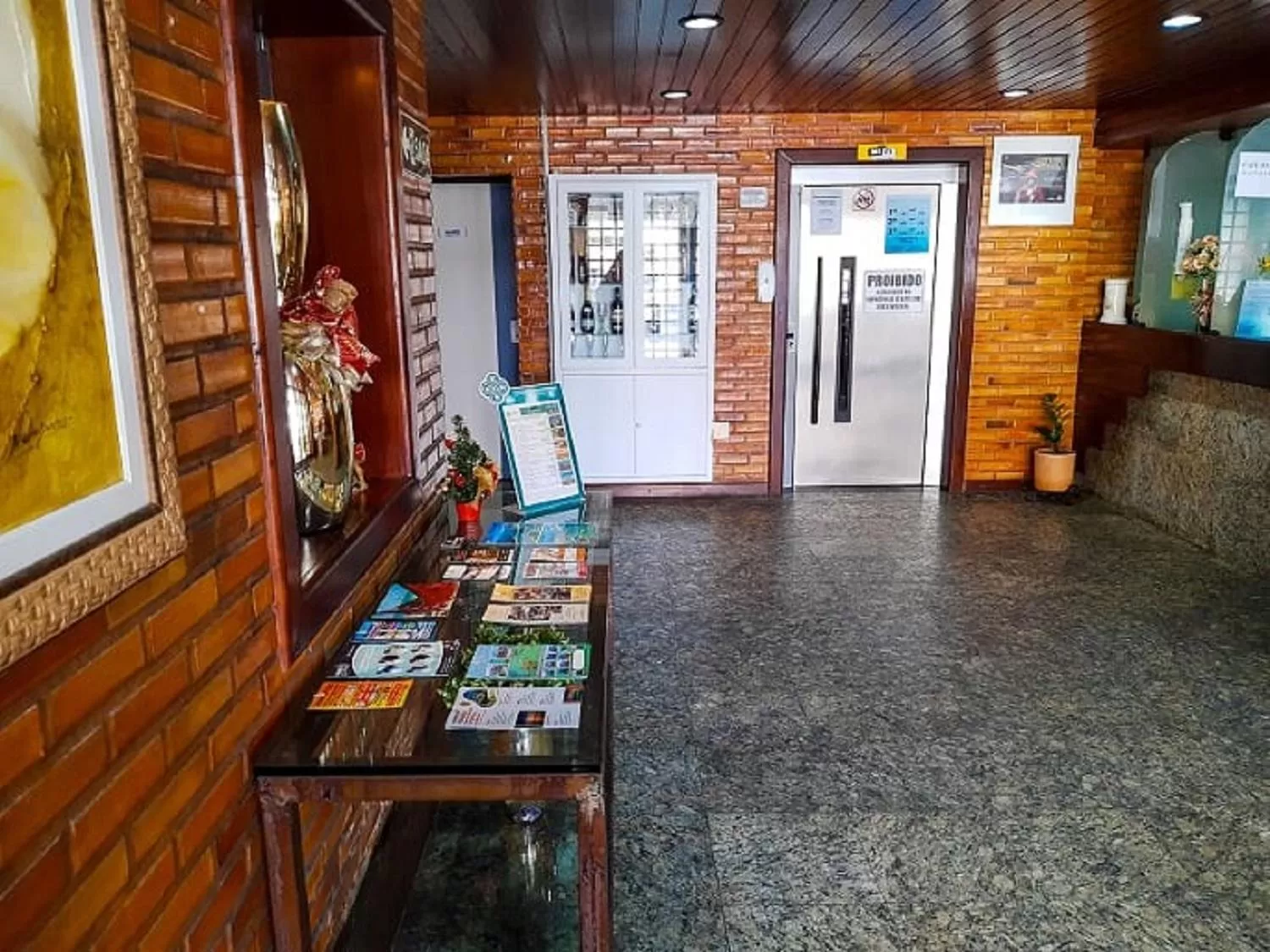 Lobby or reception in Sonia Flat Tambaú - Apartamento vista mar no Mano's Royal Hotel