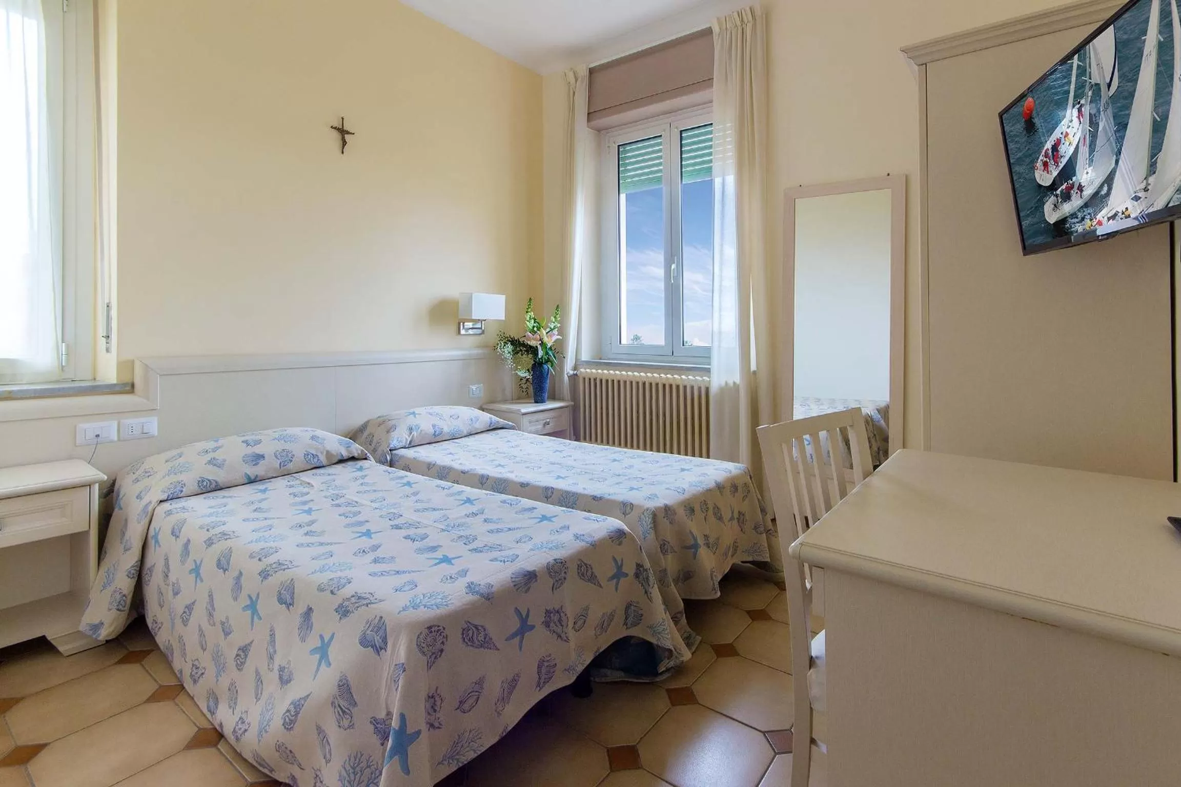 Bed in Hotel Villa San Giuseppe