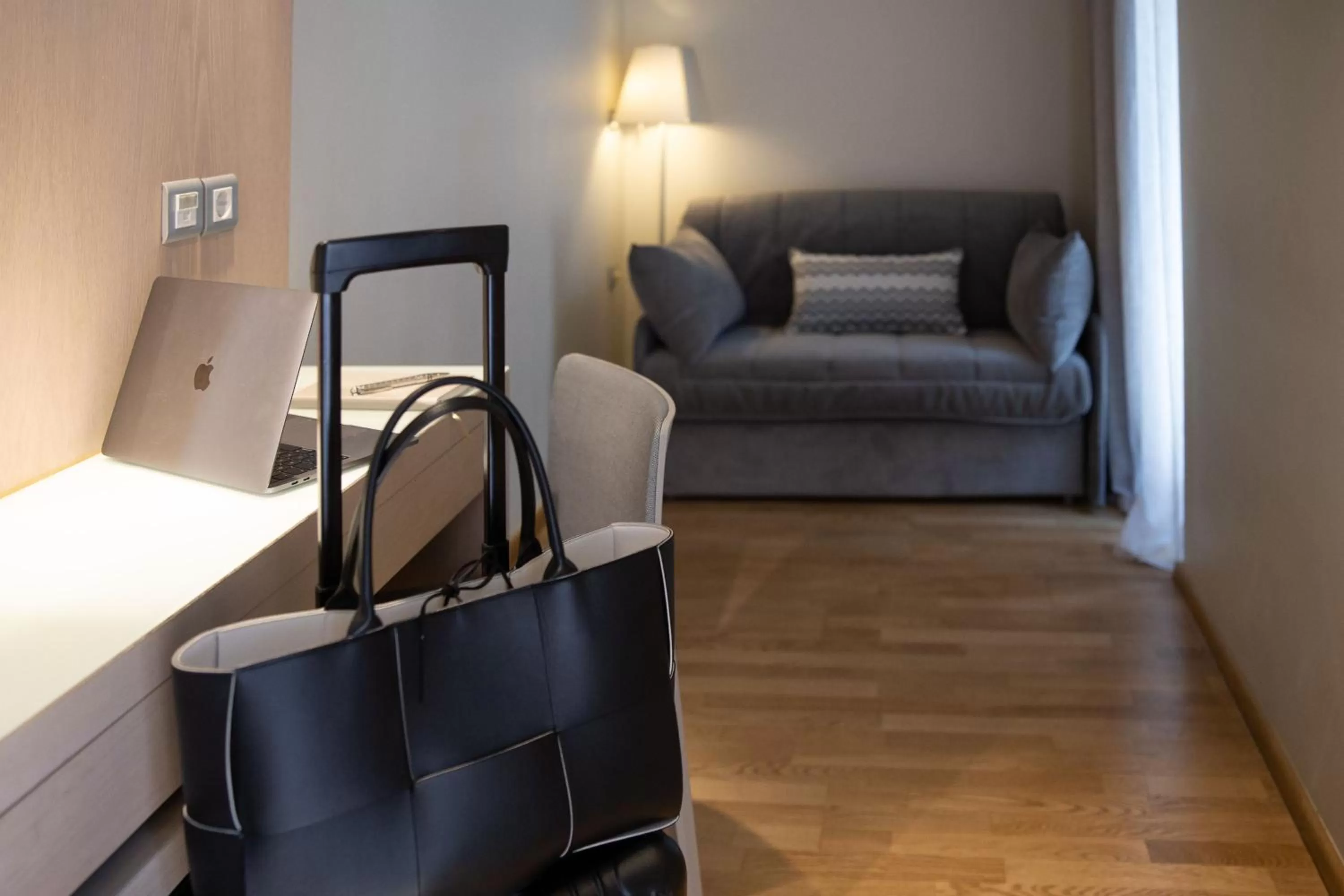 Bed in Domotel Olympia