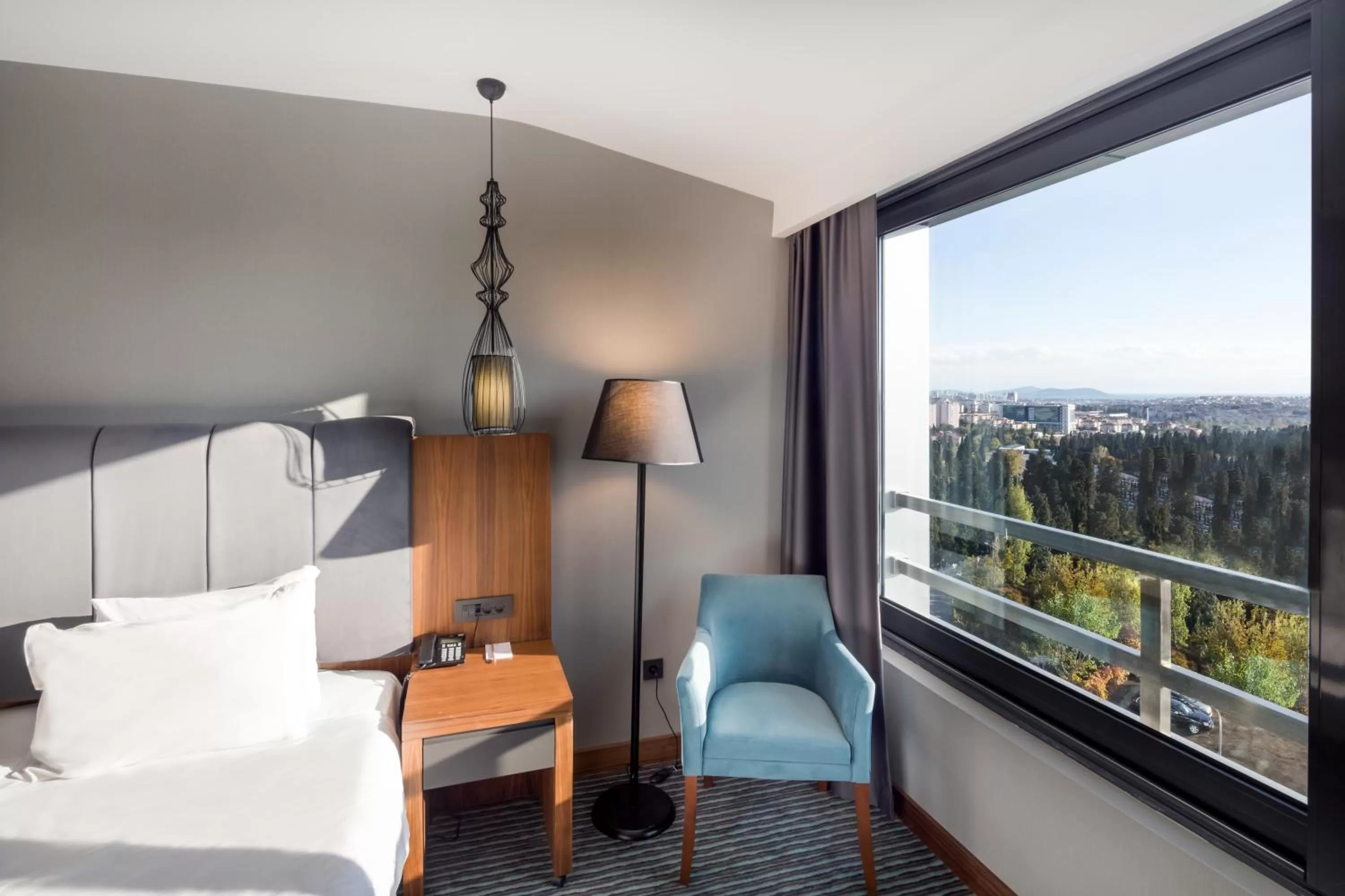 City view in Volley Hotel Istanbul