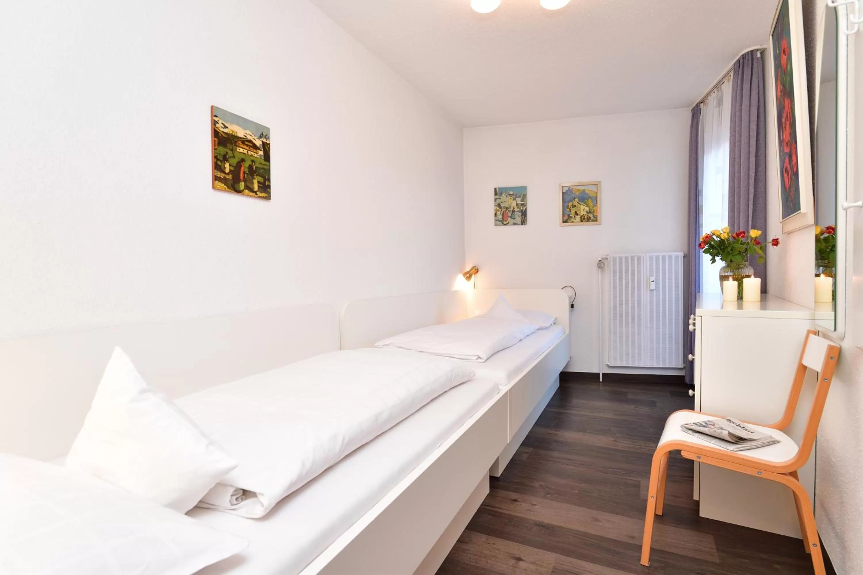 Bedroom, Bed in Familienhotel Kleinwalsertal