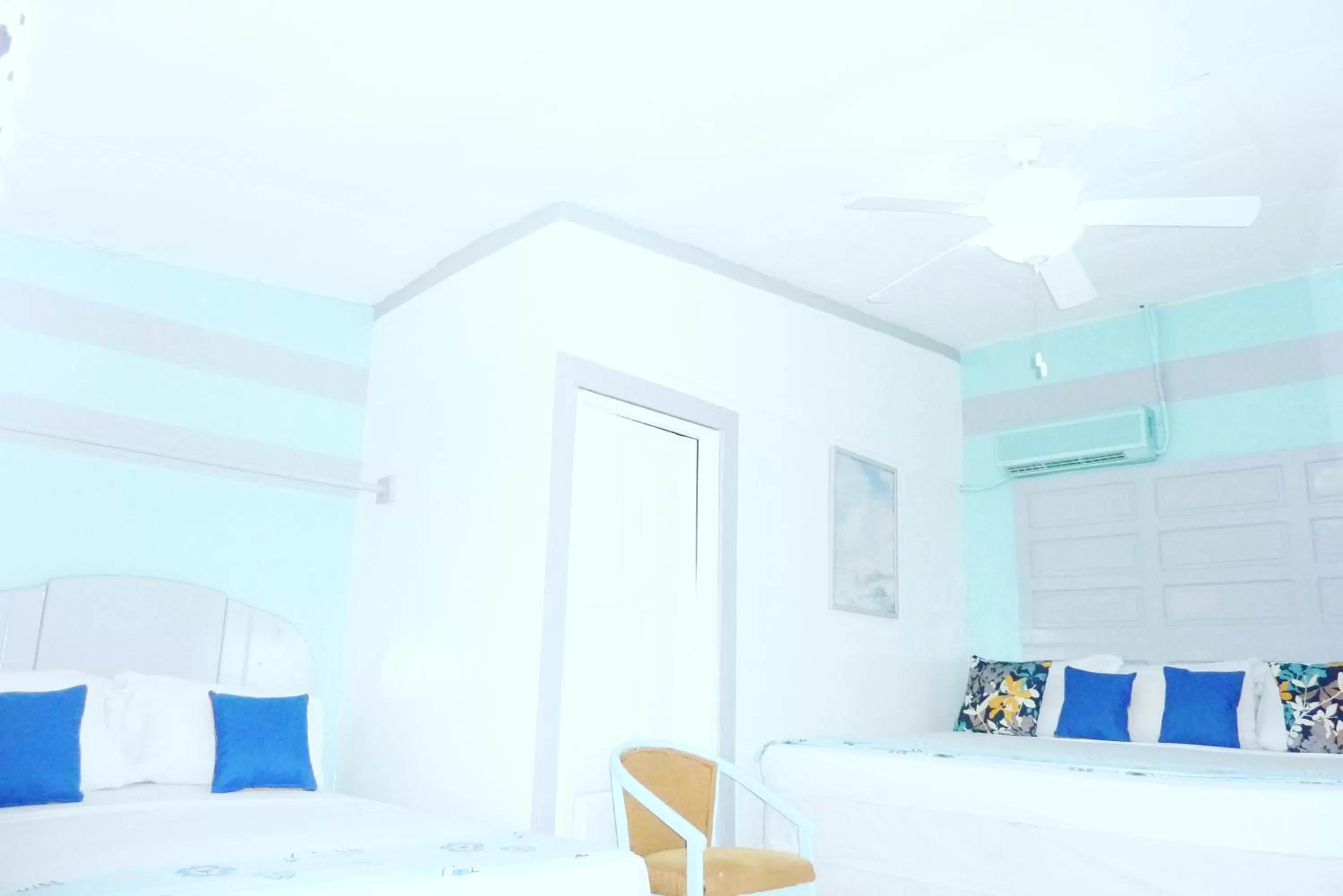 Bed in Hotel Ivania´s