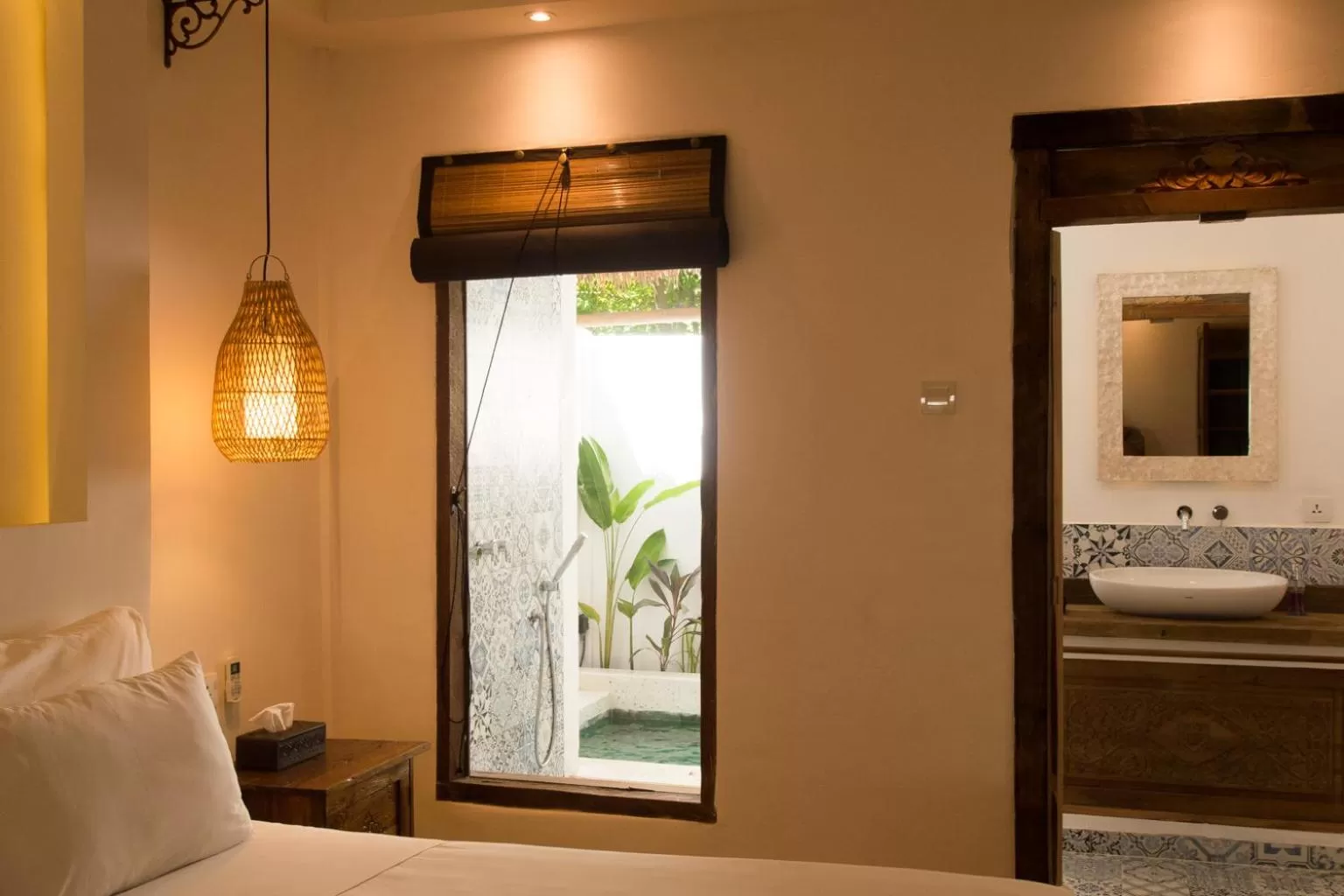 Bed in The Mandana Villa Gili Air