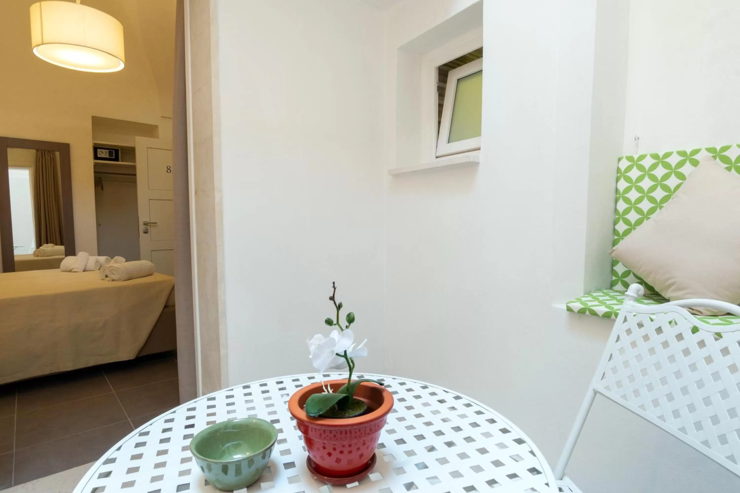 Patio, Bed in Le Stanze Del Duomo