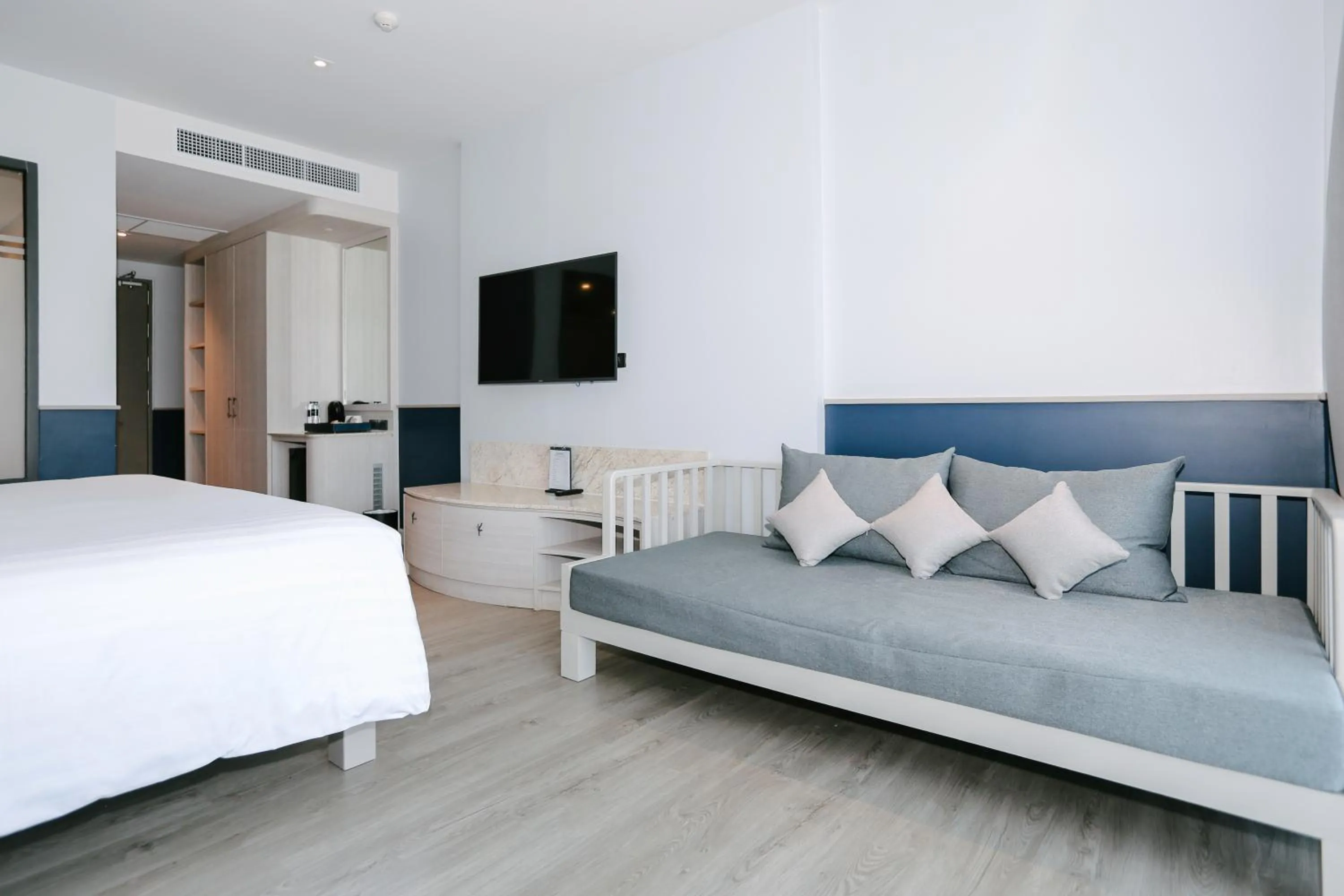 Bedroom, Bed in Seabed Grand Hotel Phuket - SHA Extra Plus