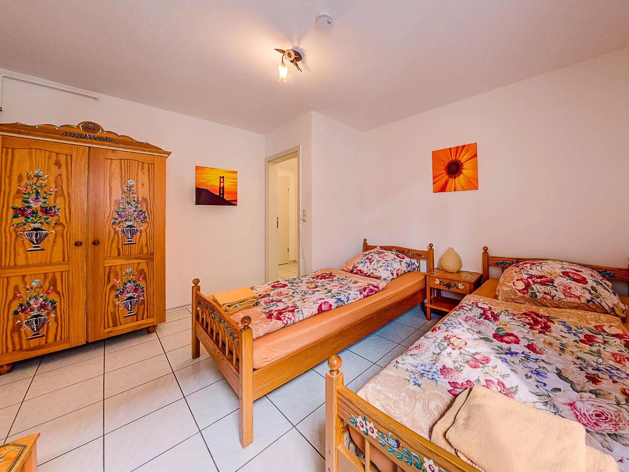 Bedroom, Bed in Gästehaus Eschbach