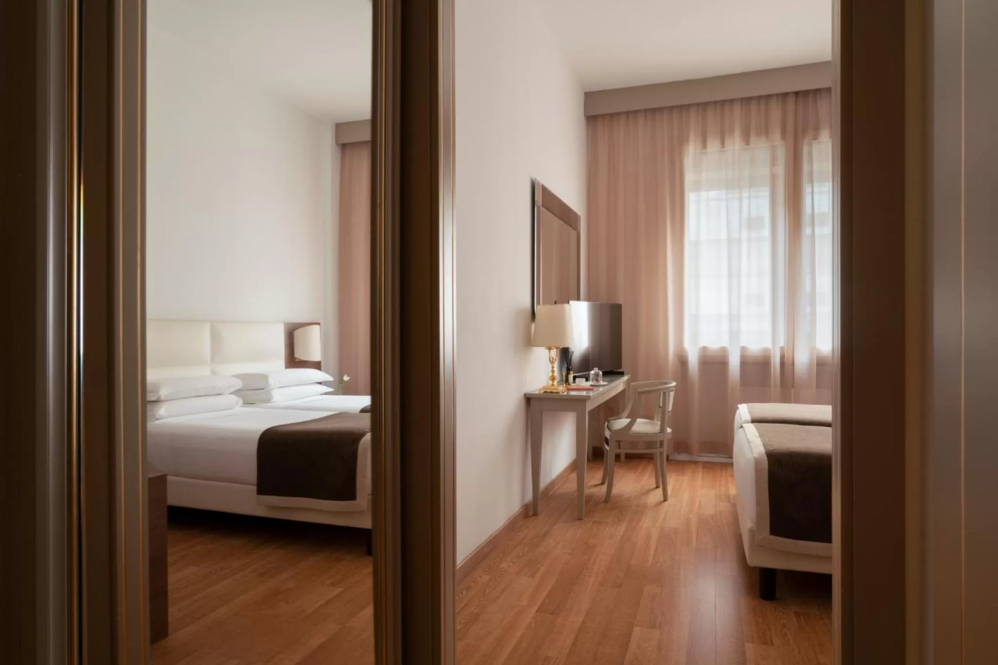 Bedroom, Bed in Palazzo Porta Romana Hotel