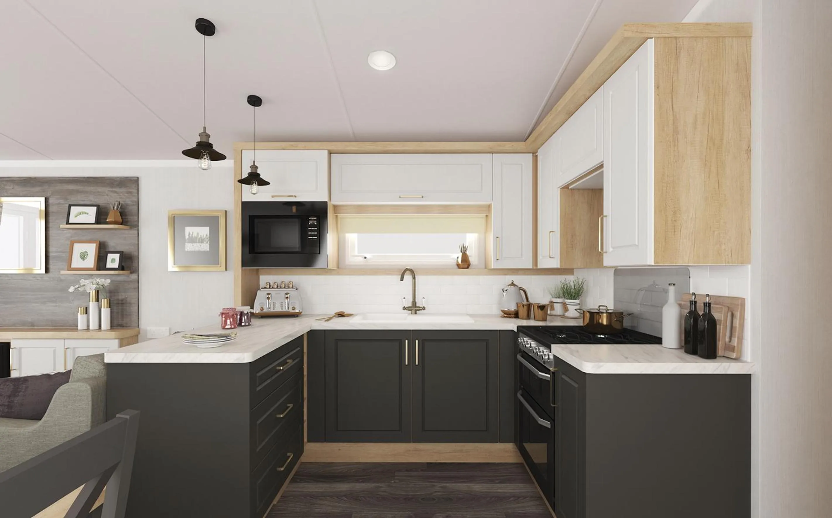 kitchen in Aberdunant Hall