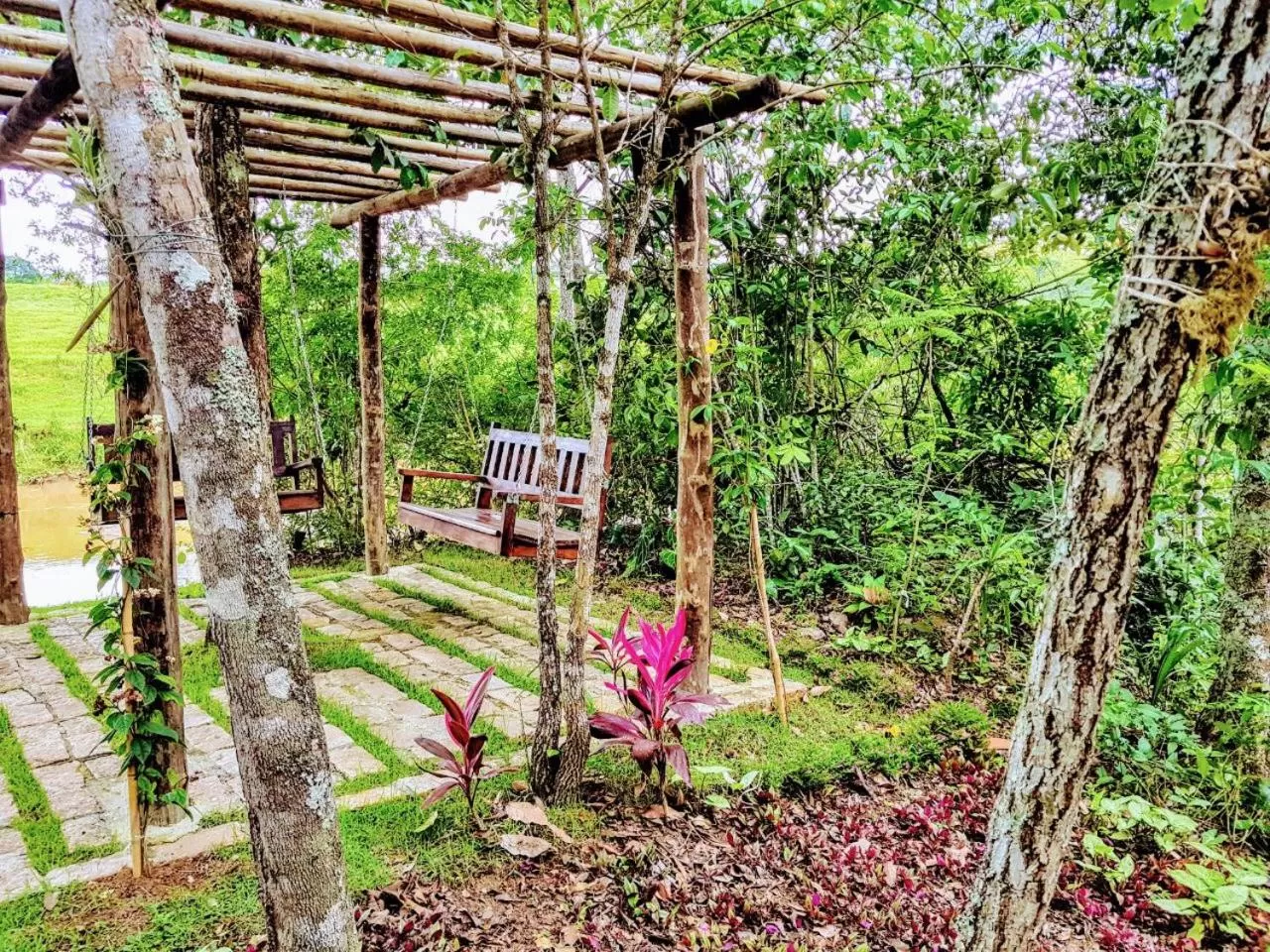 Garden in Pousada Santa Thereza