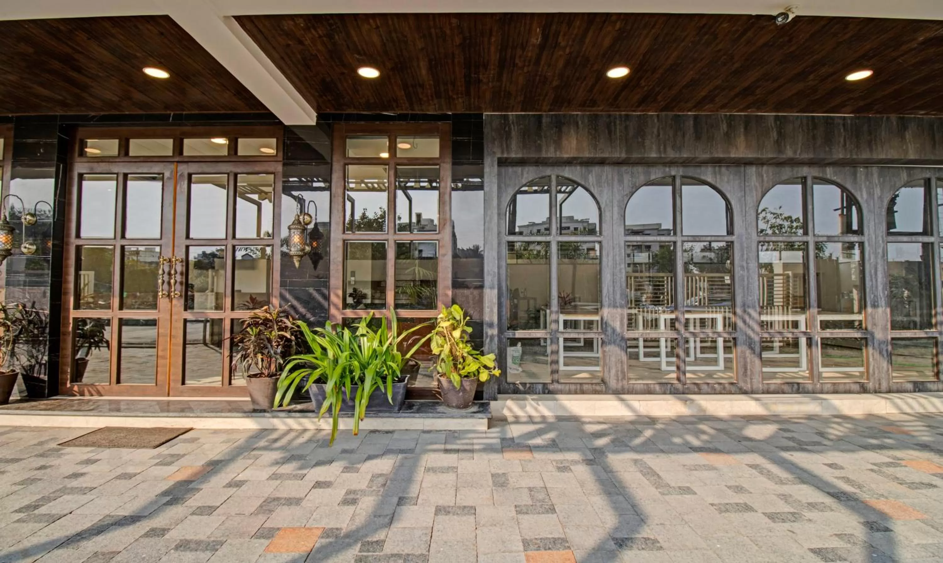 Facade/entrance in Treebo Premium Median Inn