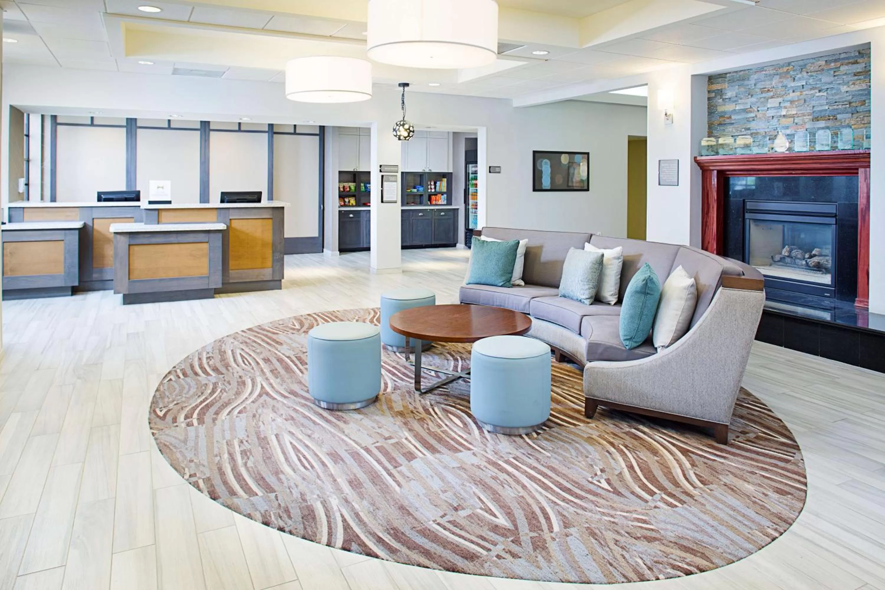 Lobby or reception in Homewood Suites Lancaster