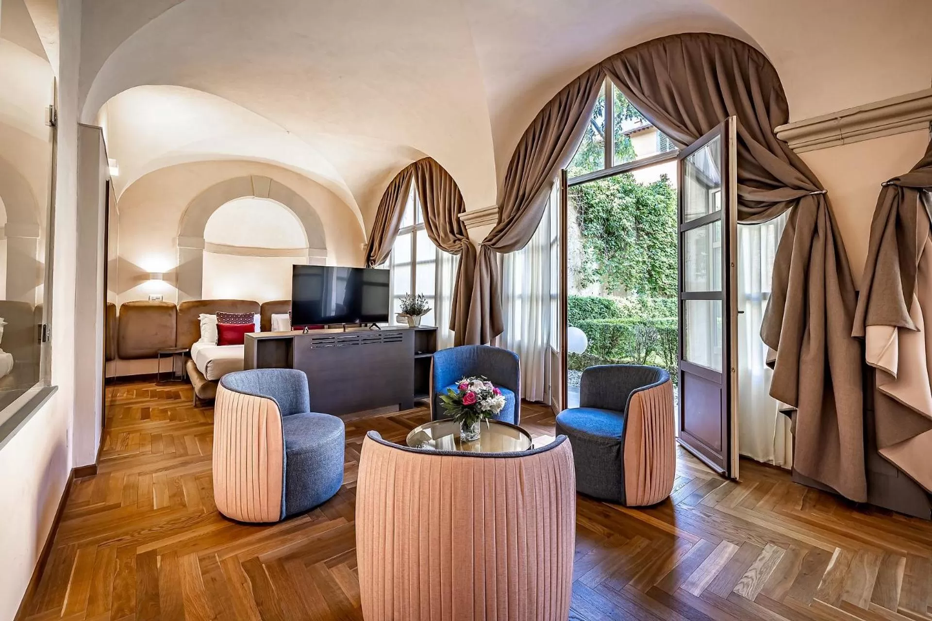 Bedroom in Hotel La Scaletta al Ponte Vecchio