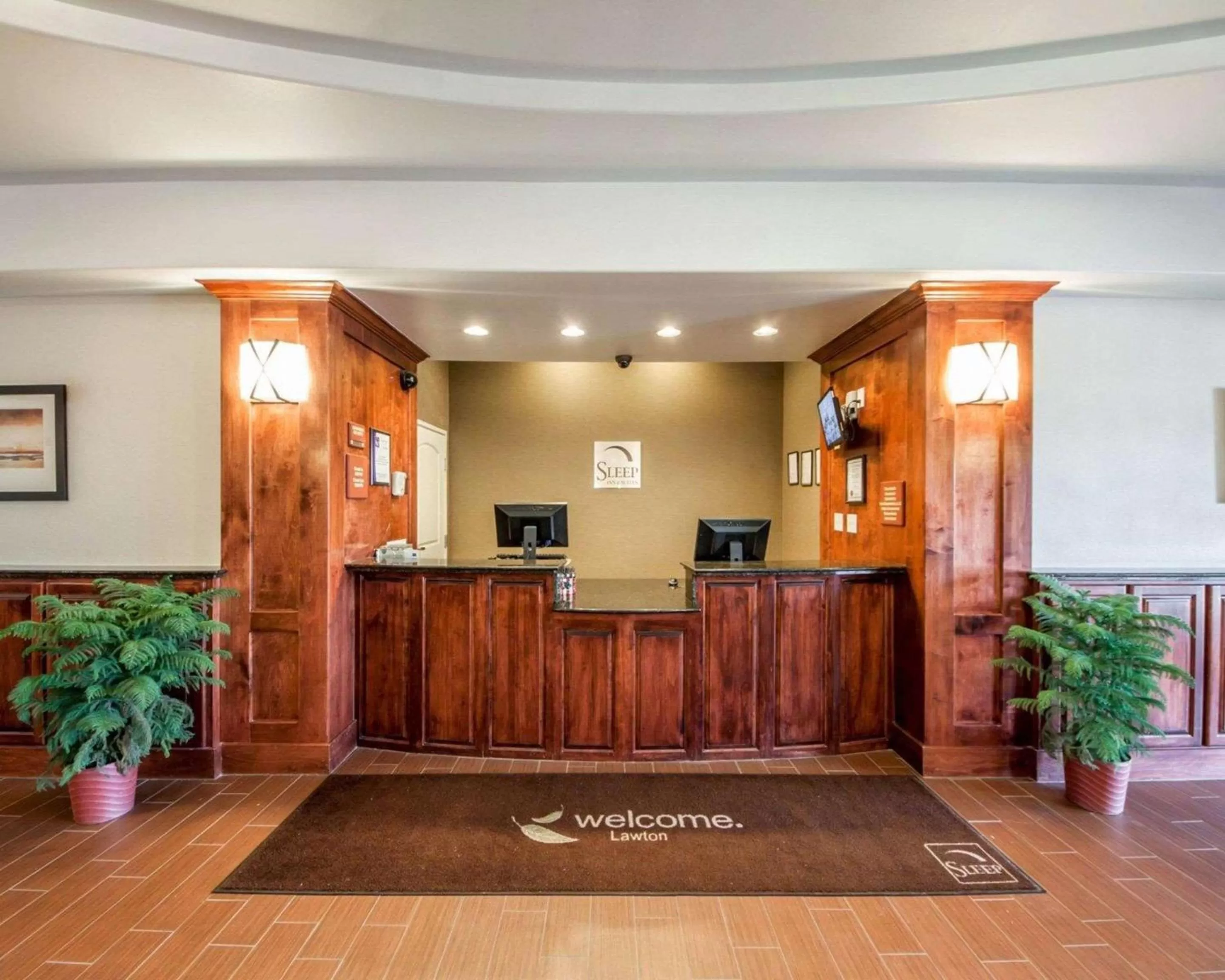Lobby or reception in Sleep Inn & Suites Lawton Near Fort Sill