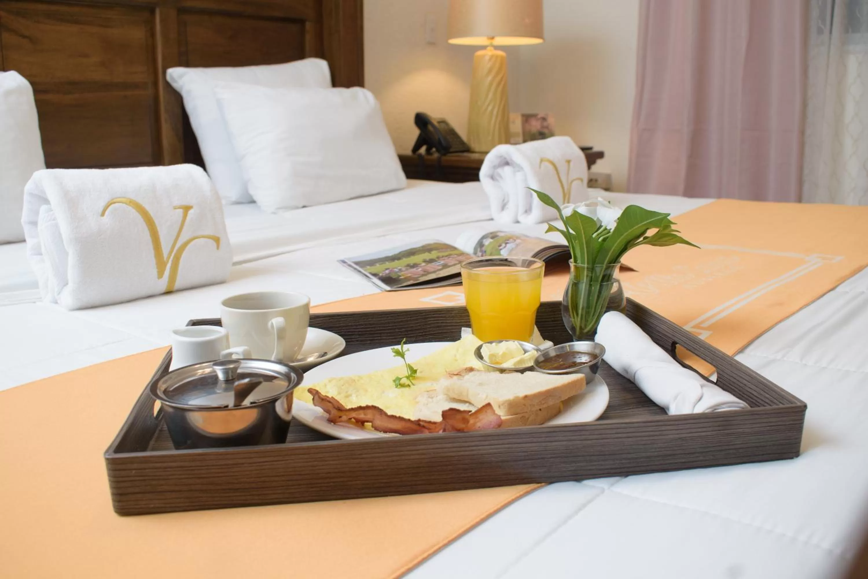 Bed in Auberge Villa Cana