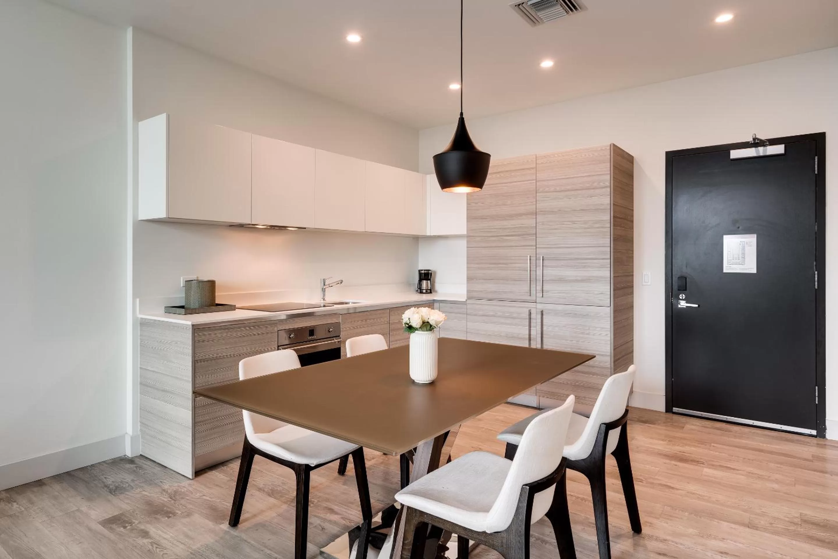 kitchen in Costa Hollywood Beach Resort - An All Suite Hotel