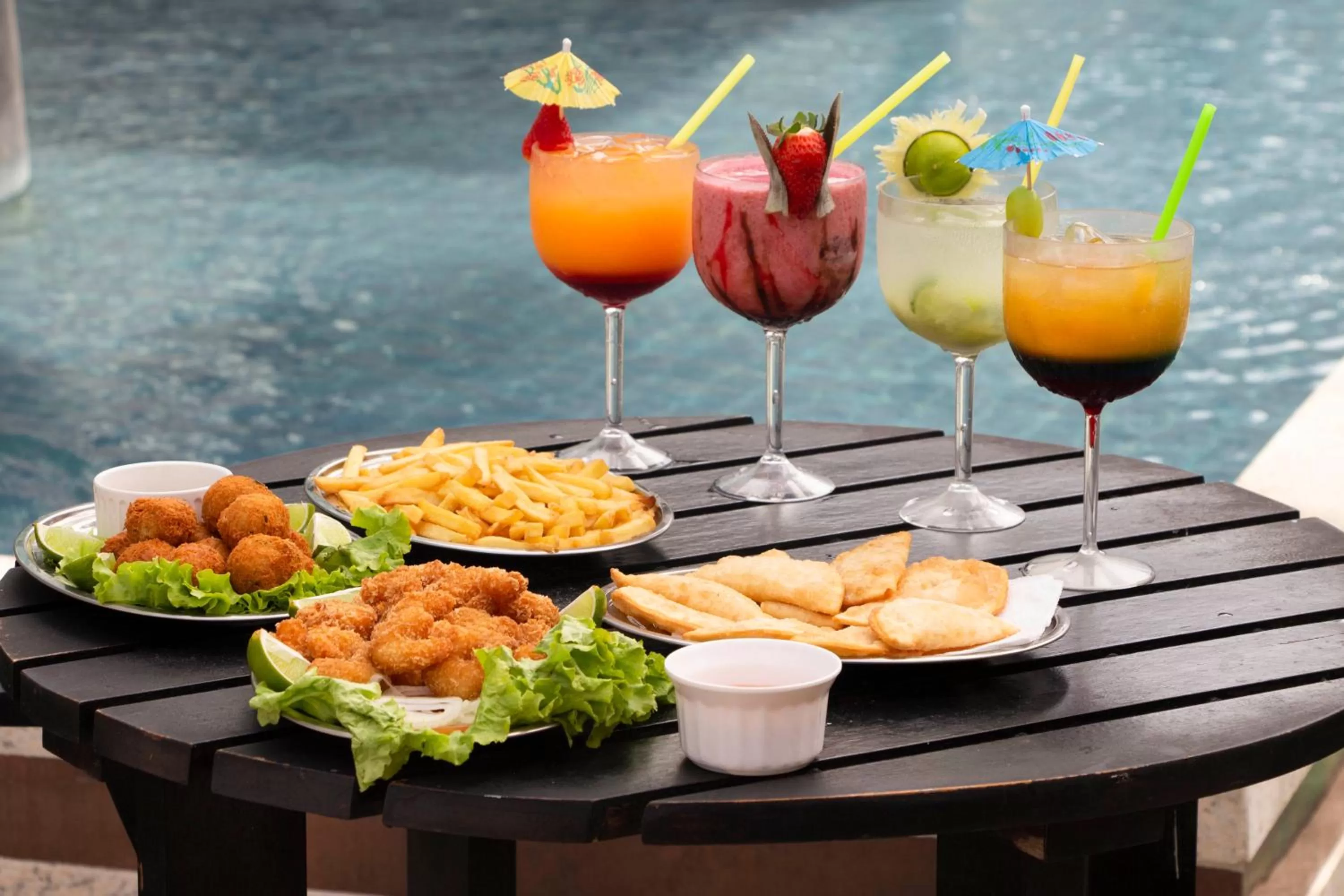 Food and drinks in Pousada SUN Victory