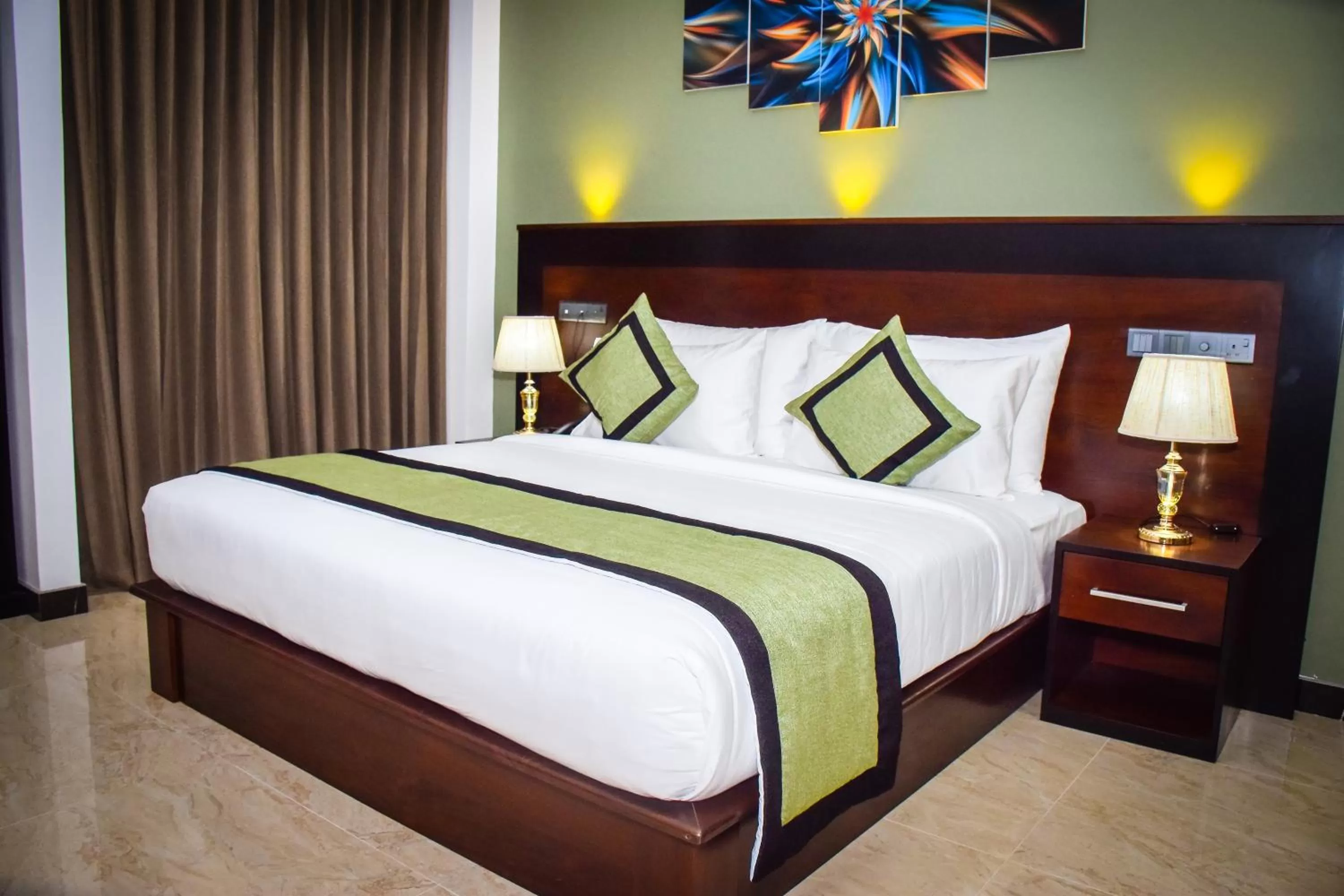 Photo of the whole room, Bed in Ruvisha Beach Hotel