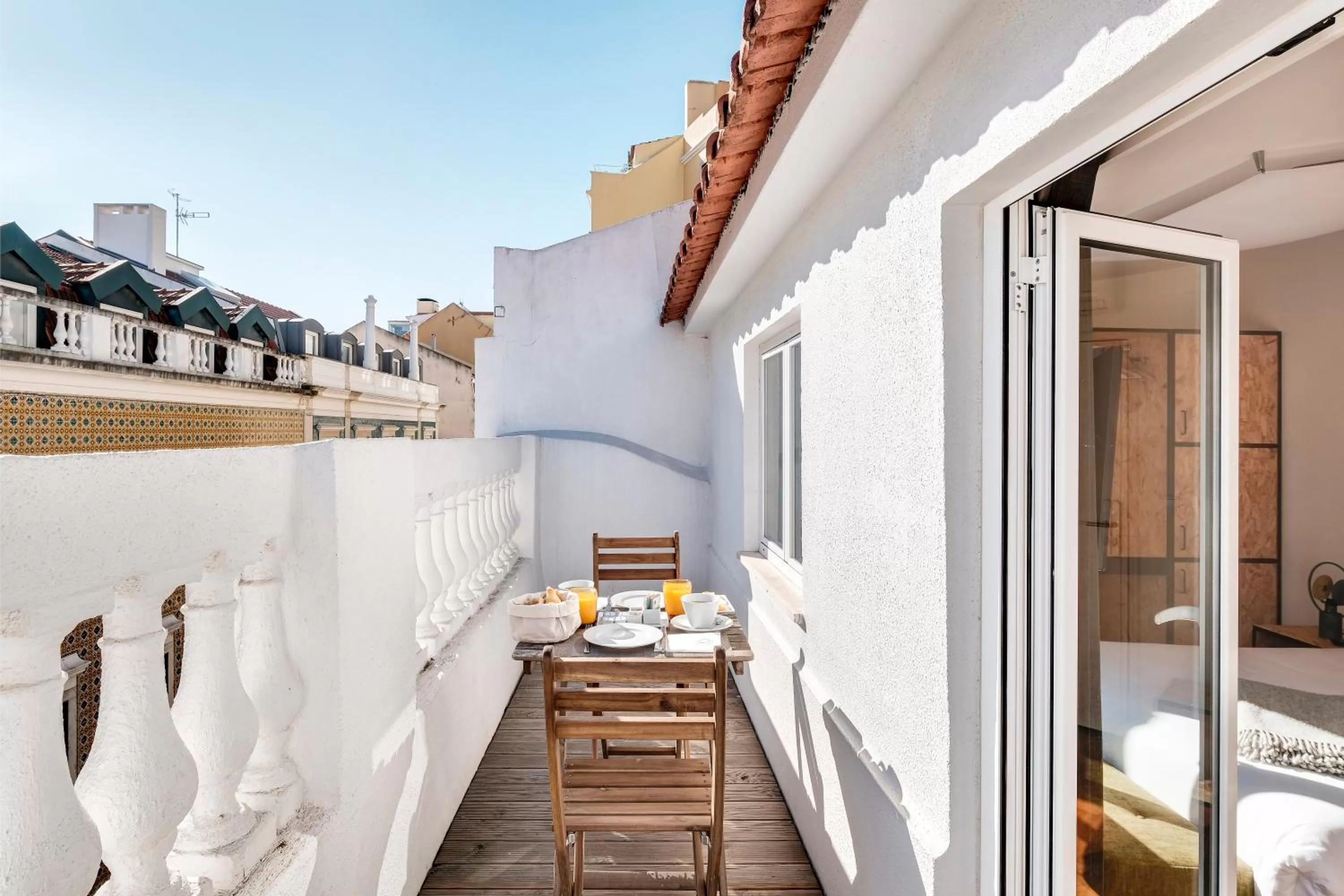 Balcony/Terrace in 1869 Príncipe Real House