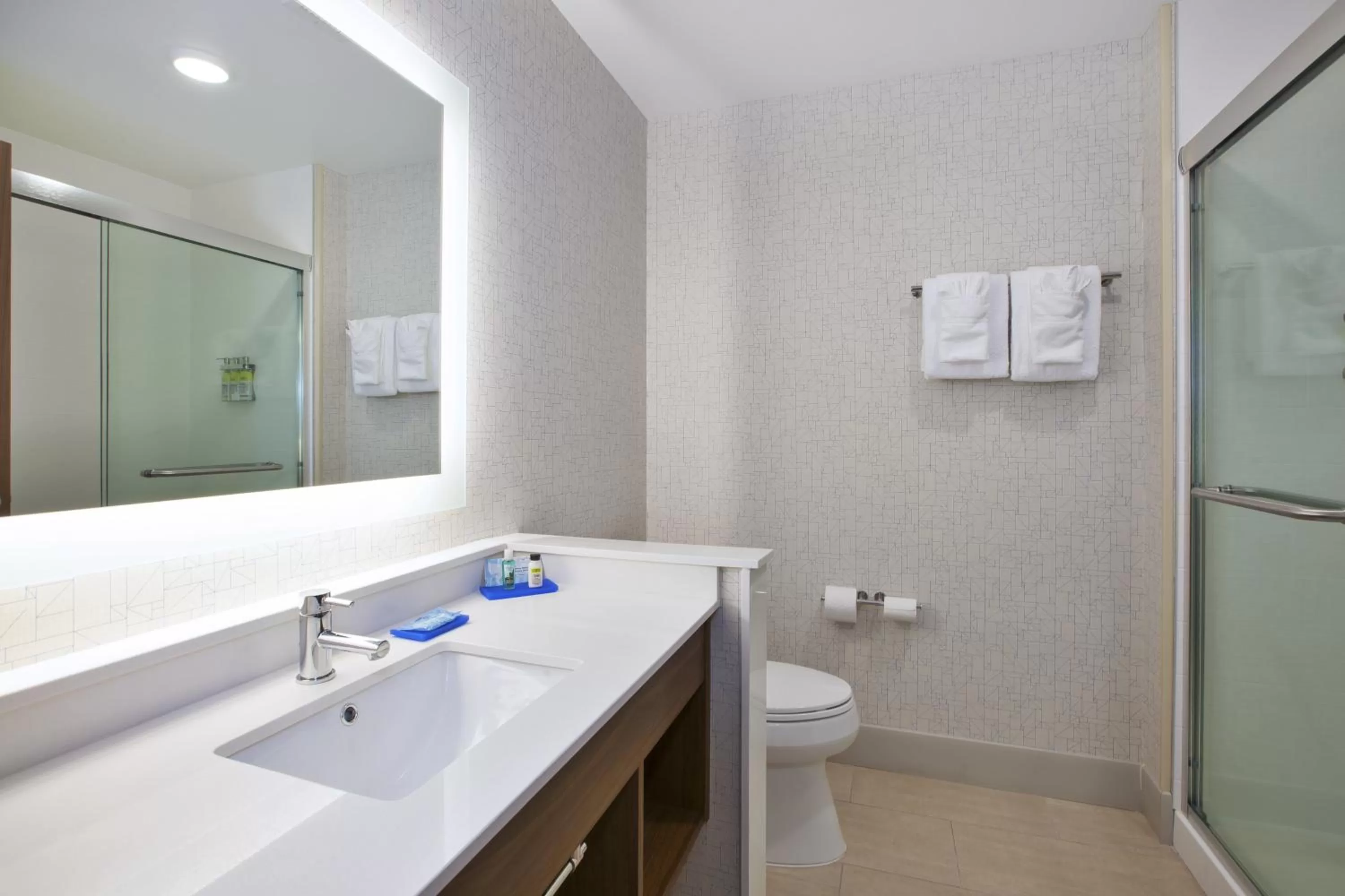 Bedroom in Holiday Inn Express & Suites Grand Rapids Airport North by IHG