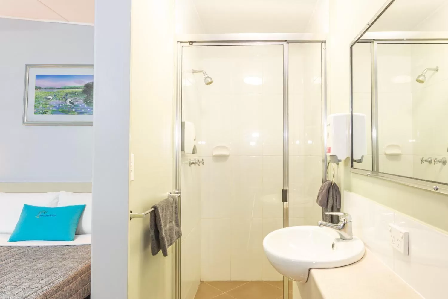 Bathroom in Matilda Motel