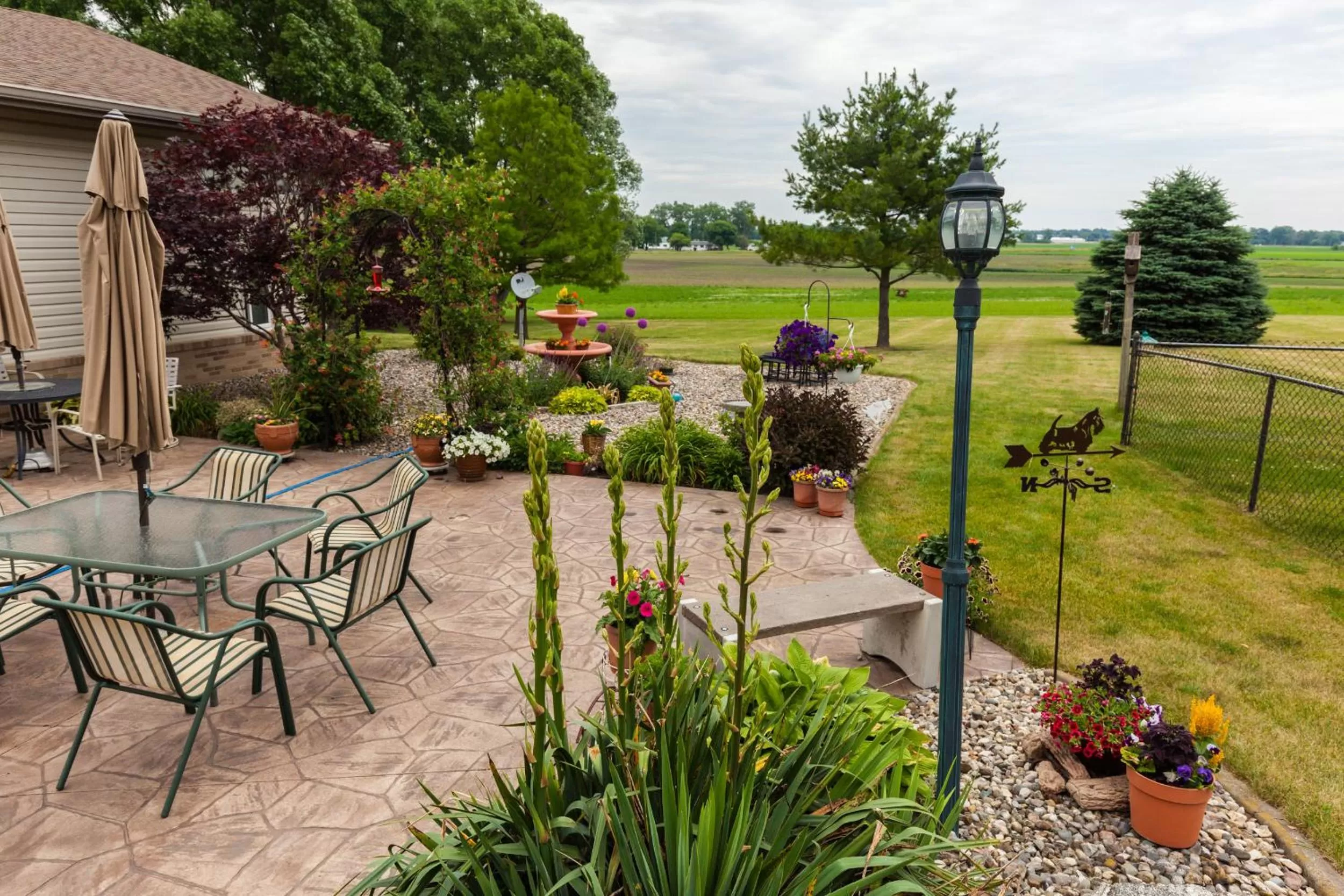 Patio/Outdoor Area in Scottish Bed & Breakfast