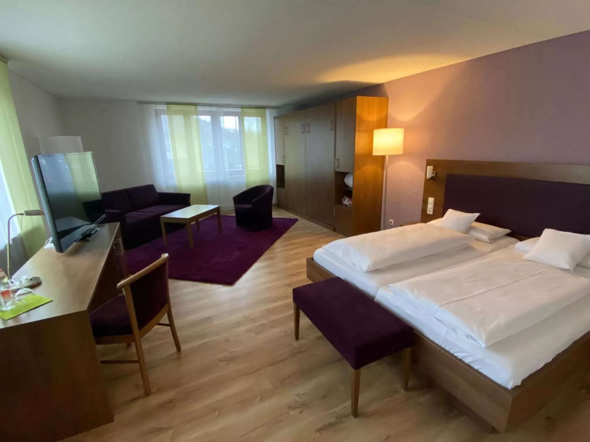 Bed in Gasthaus Hotel Kranz