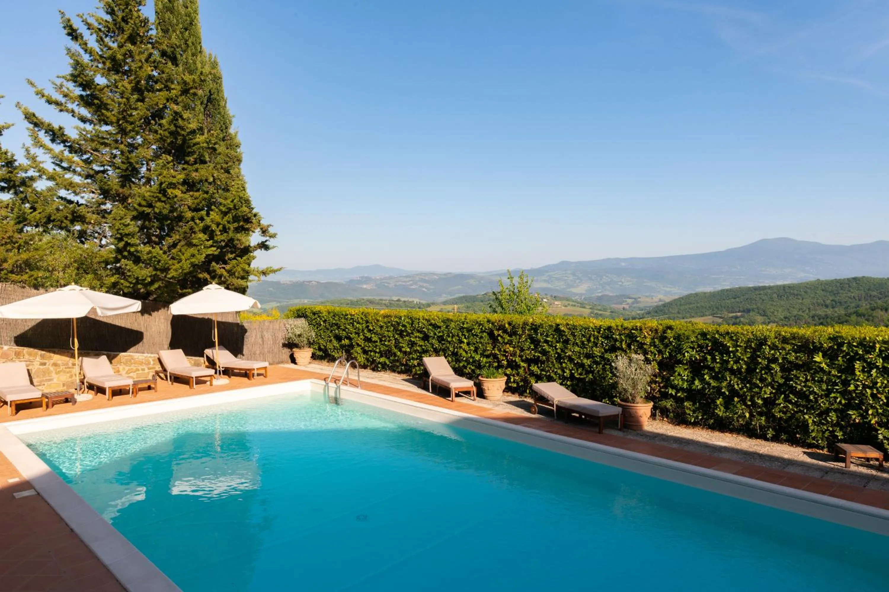 Natural landscape in Si Montalcino Hotel