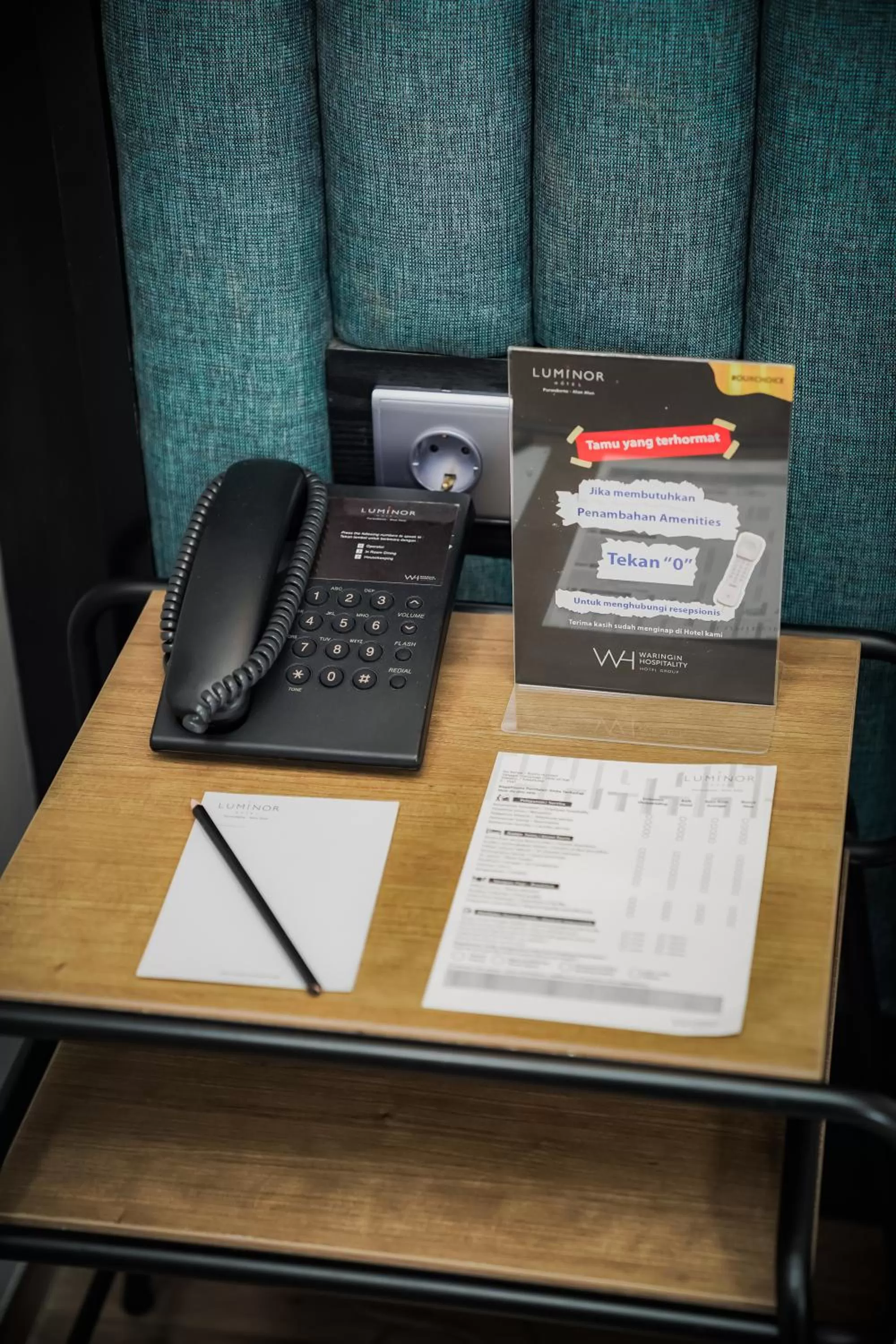 Bedroom in Luminor Hotel Purwokerto By WH