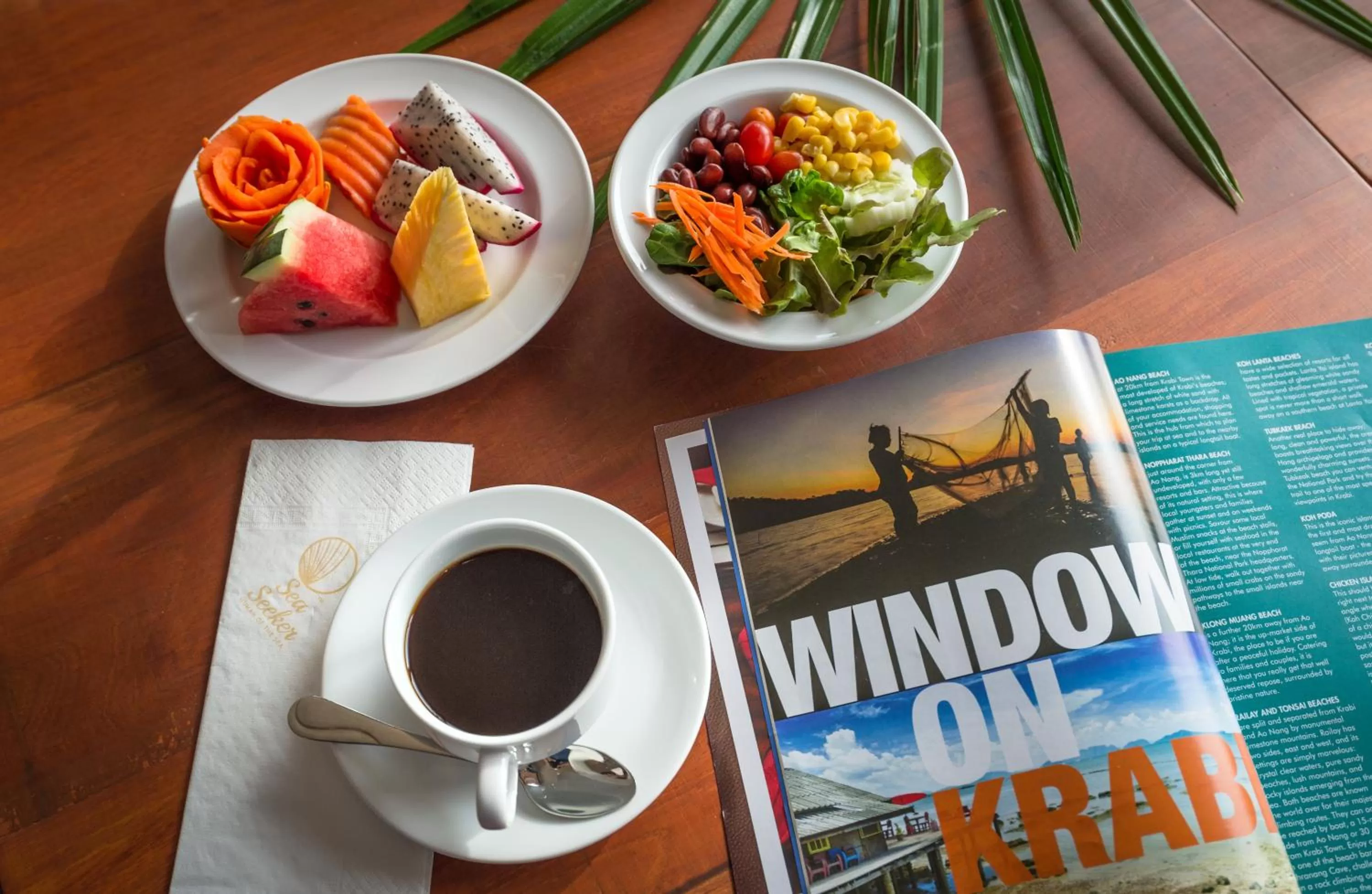 American breakfast in Sea Seeker Krabi Resort