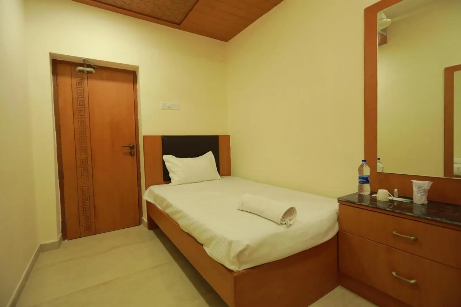 Bedroom, Bed in Hotel Ashok Palace