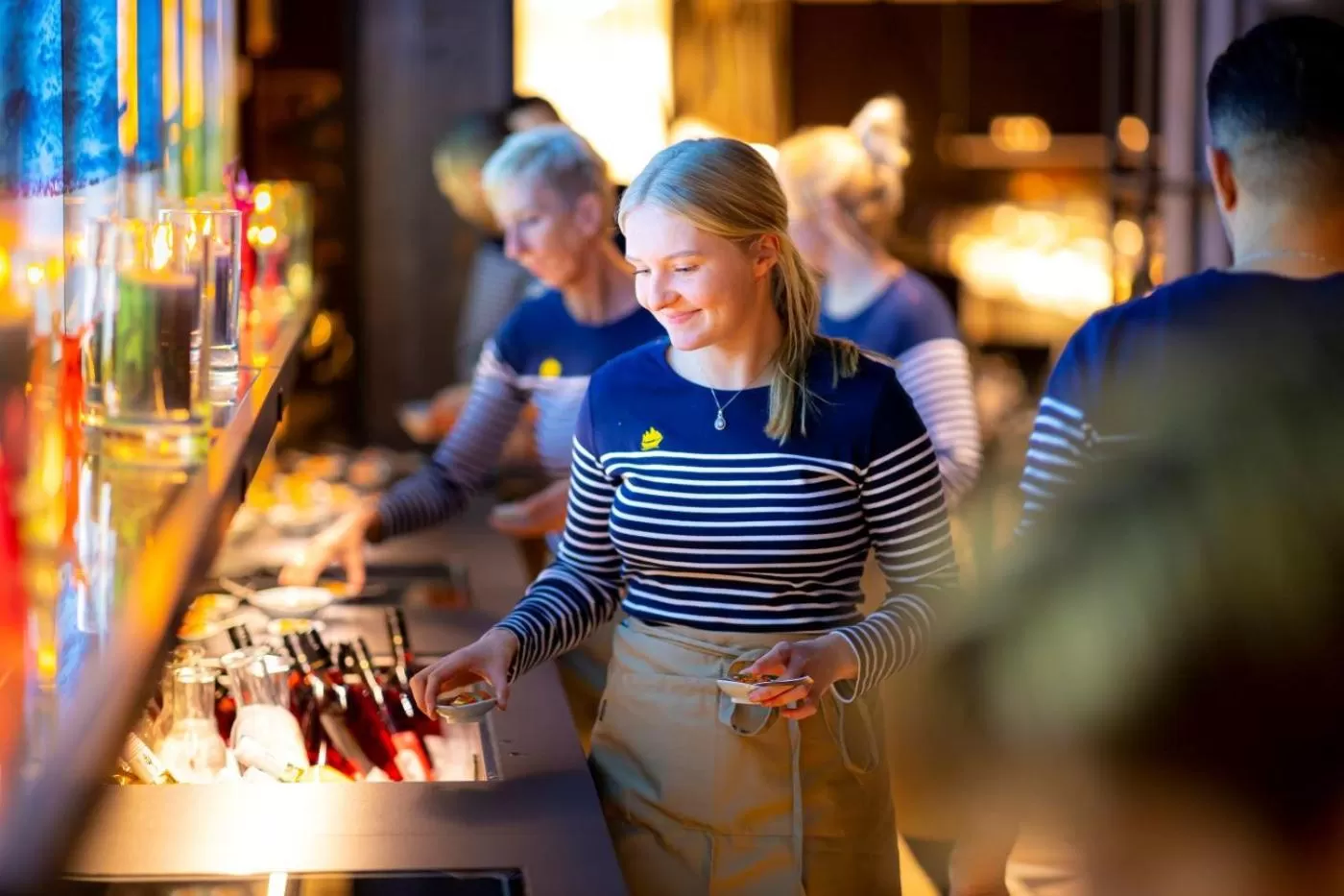 People in SlowDown Travemünde