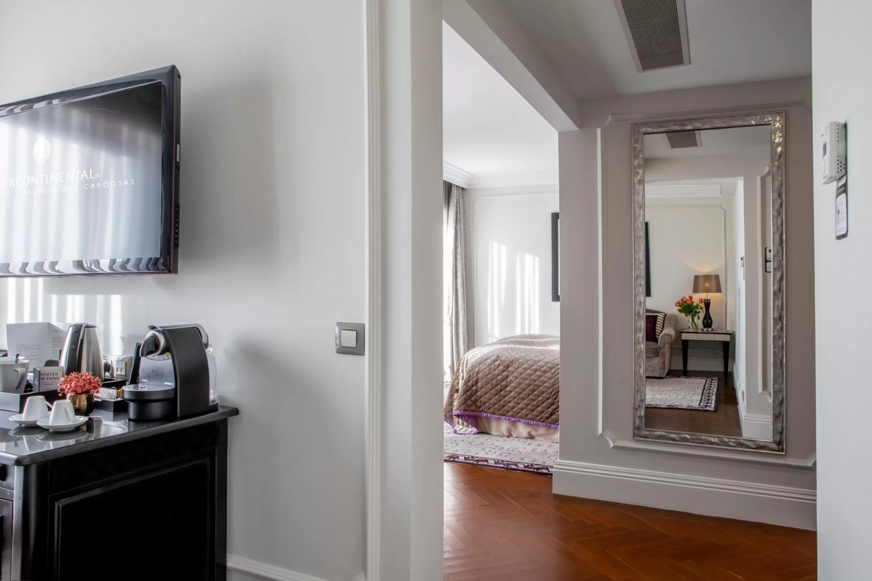 Photo of the whole room, Bed in InterContinental Porto - Palacio das Cardosas by IHG