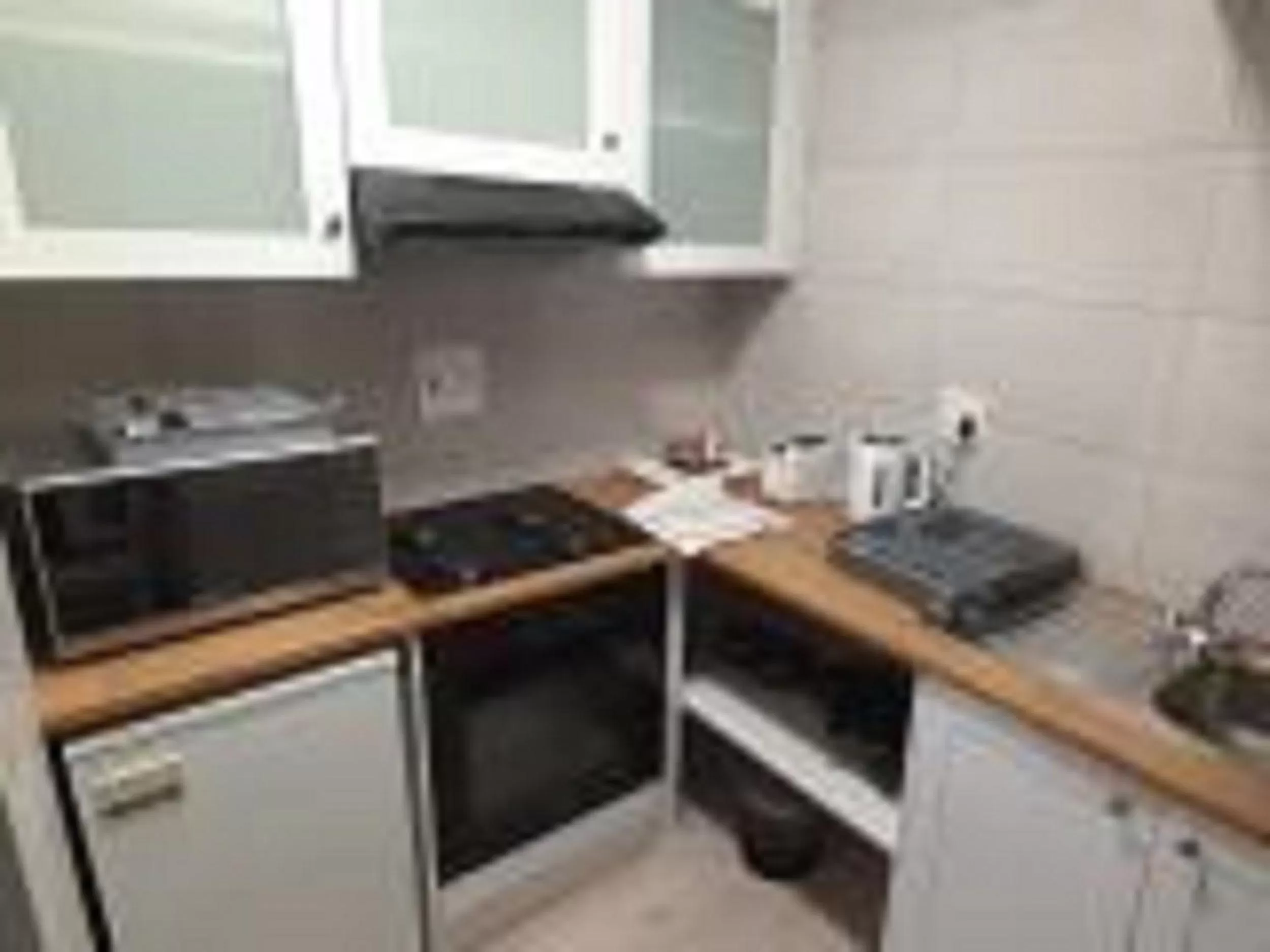 Kitchen or kitchenette in Guesthouse Indongo Swakopmund