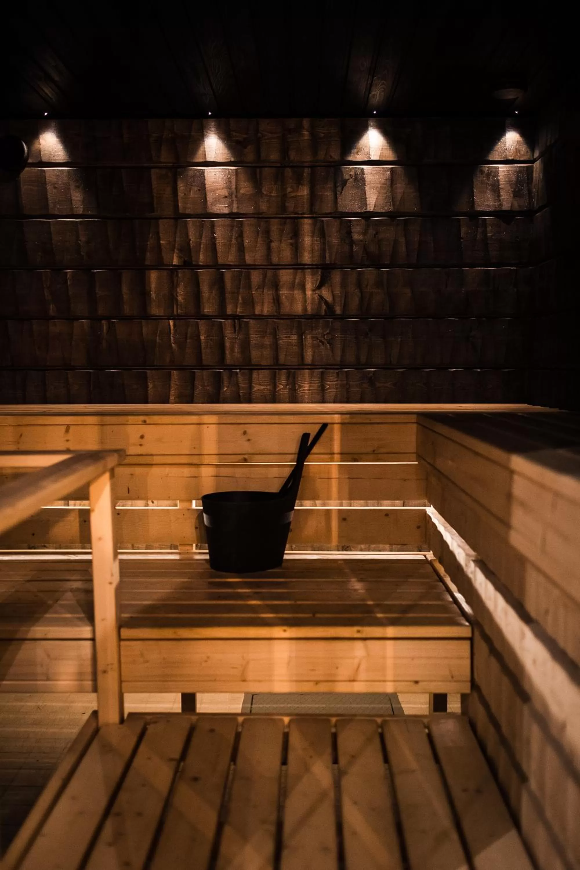 Sauna in Hotel Aakenus