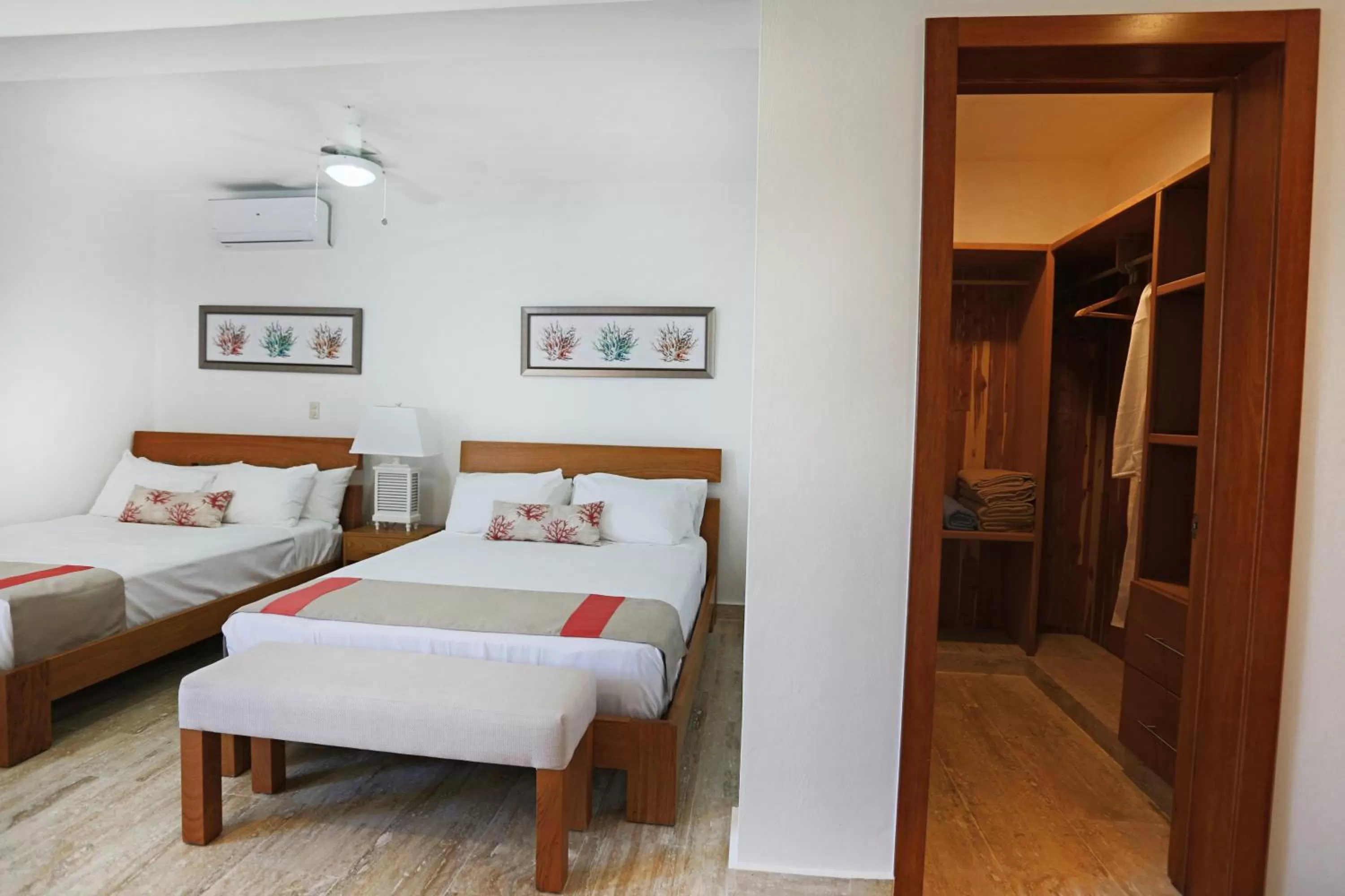 Bed in Ocean Village Deluxe Resort & Spa