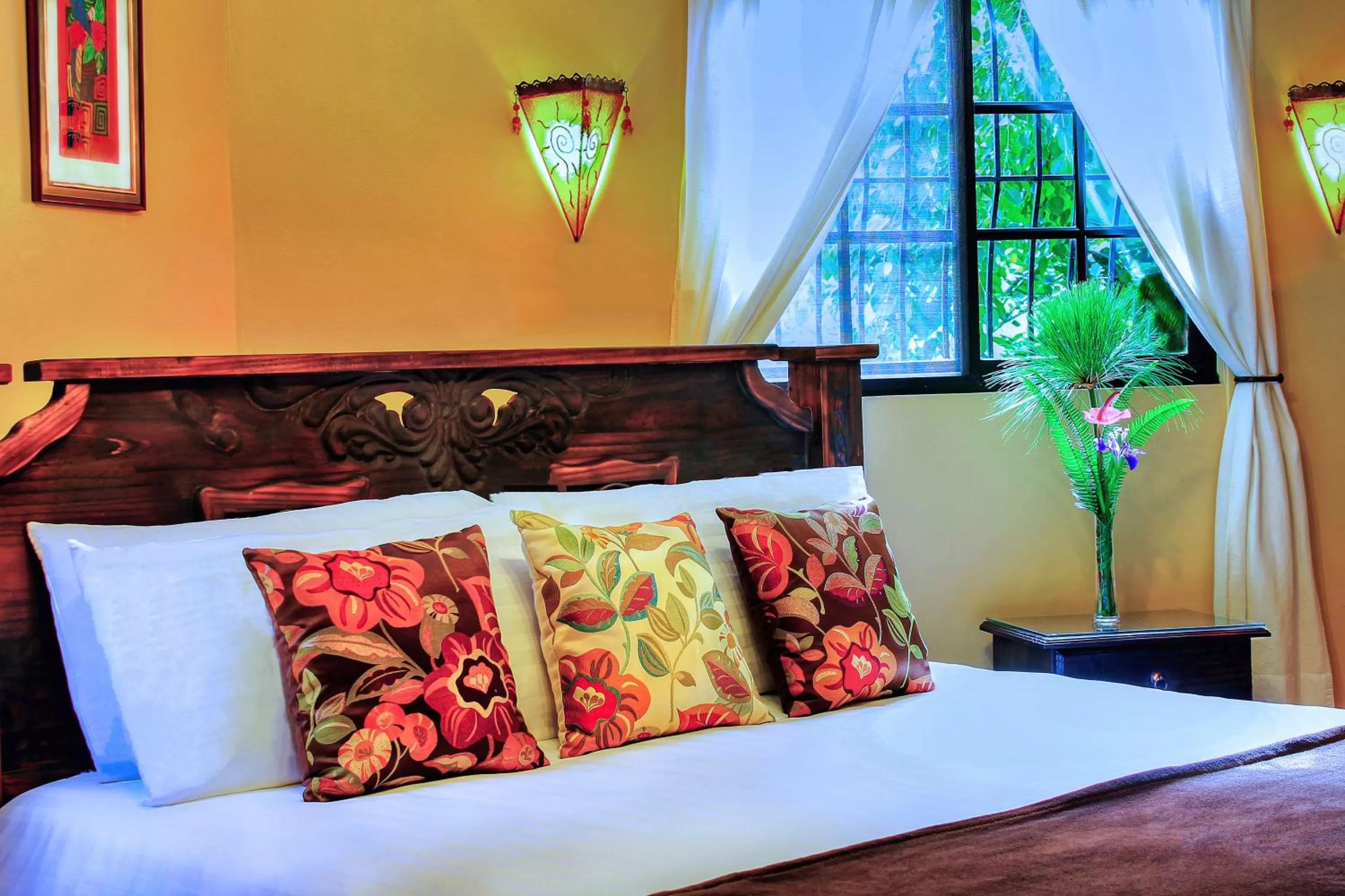 Bed in Boquete Garden Inn