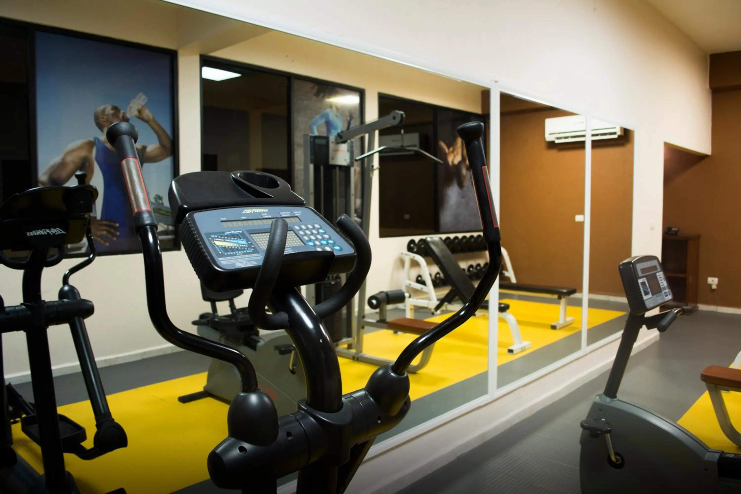 Fitness centre/facilities in Tabasco Inn