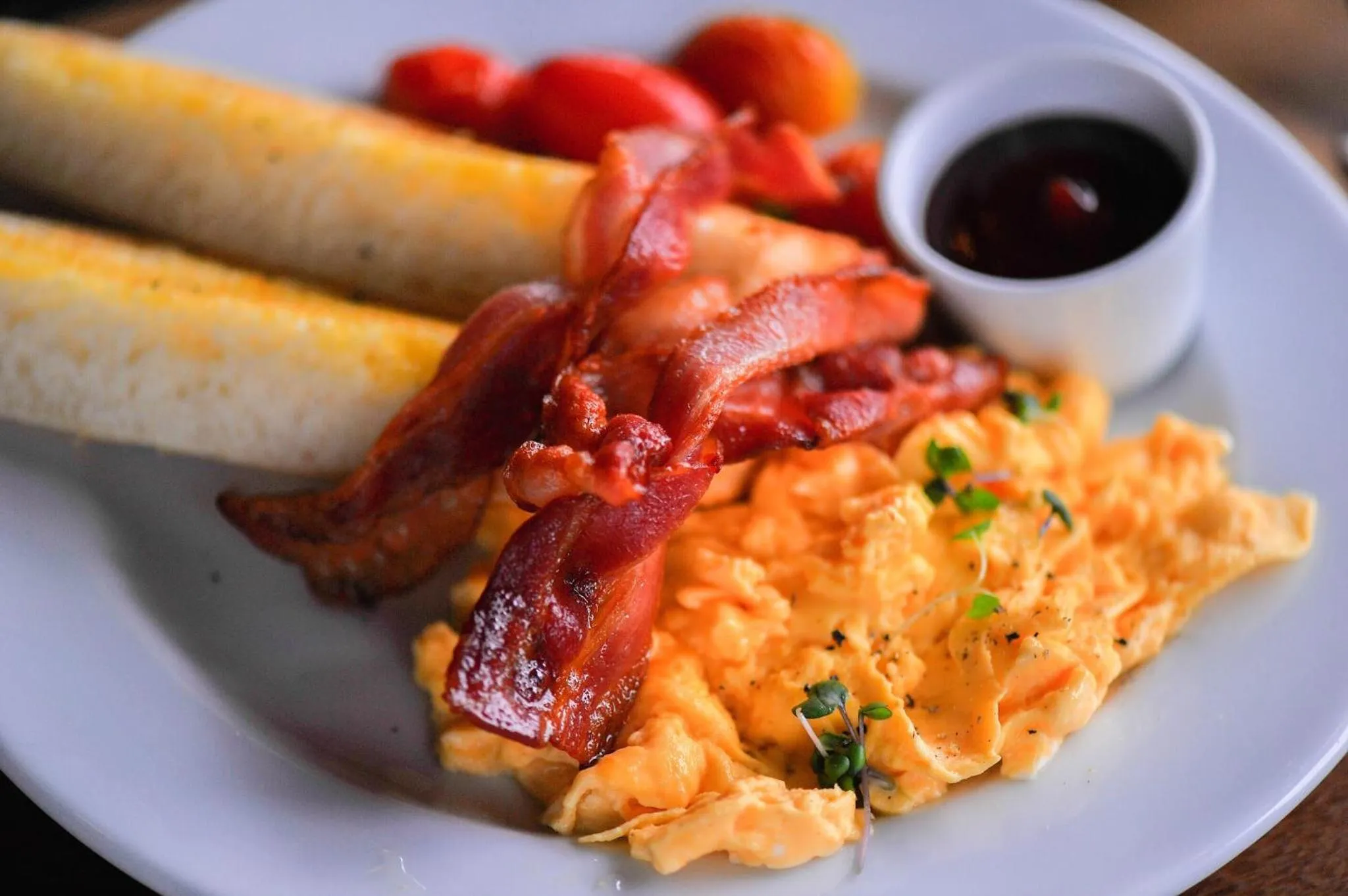 American breakfast in Glur Phuket Patong Beach