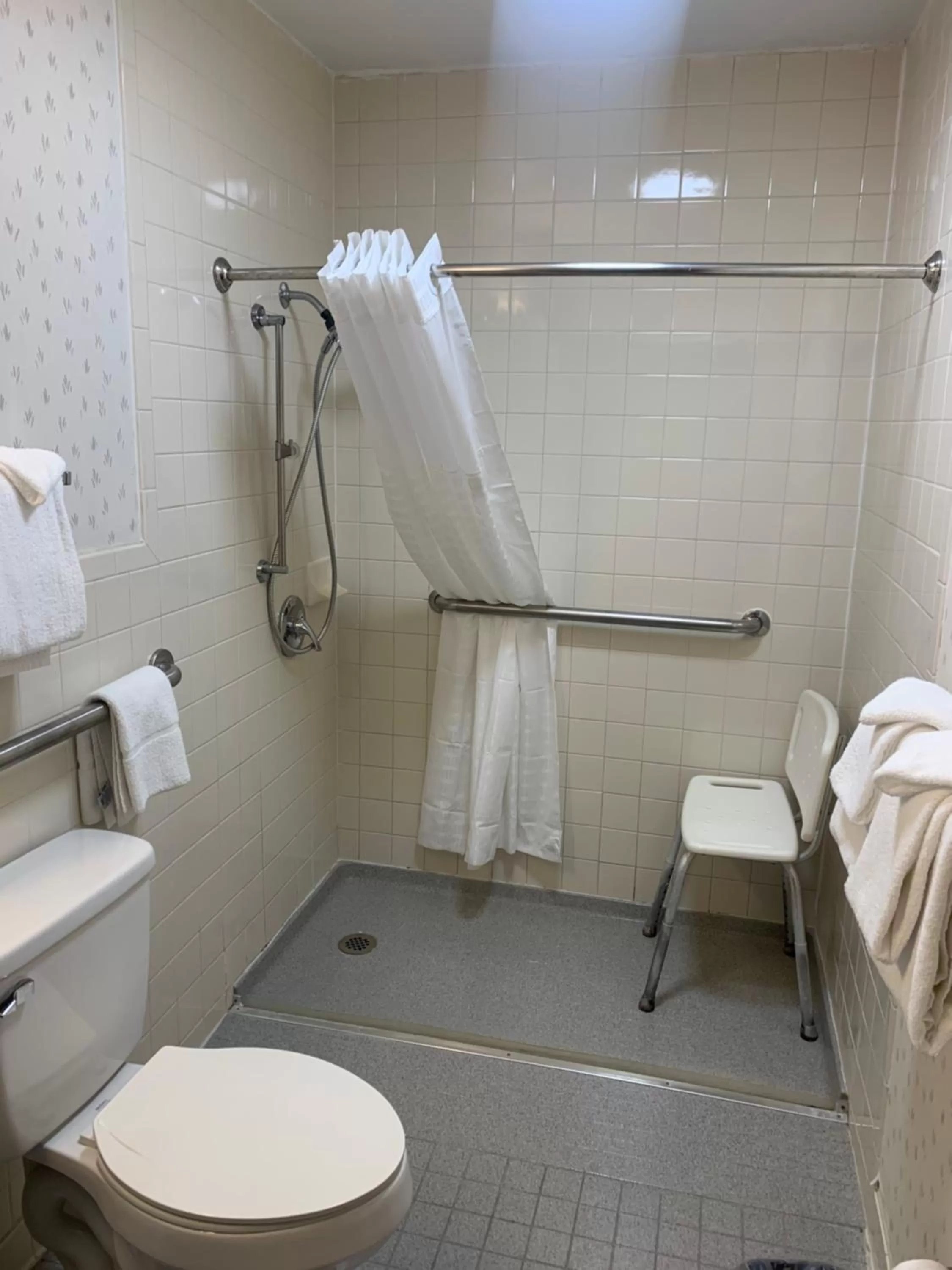 Shower in Quality Inn & Suites Brooksville I-75-Dade City