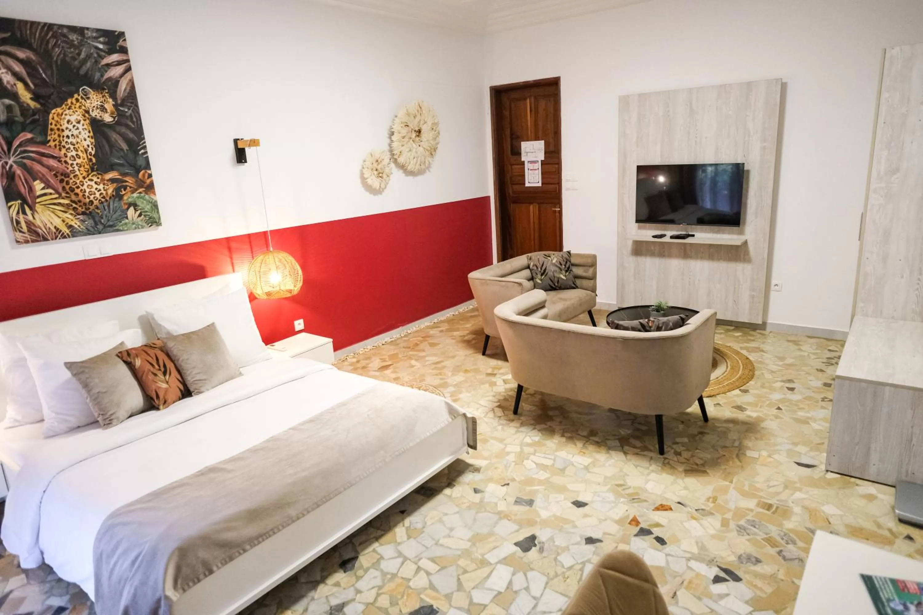 Bedroom in Villa Ayaba