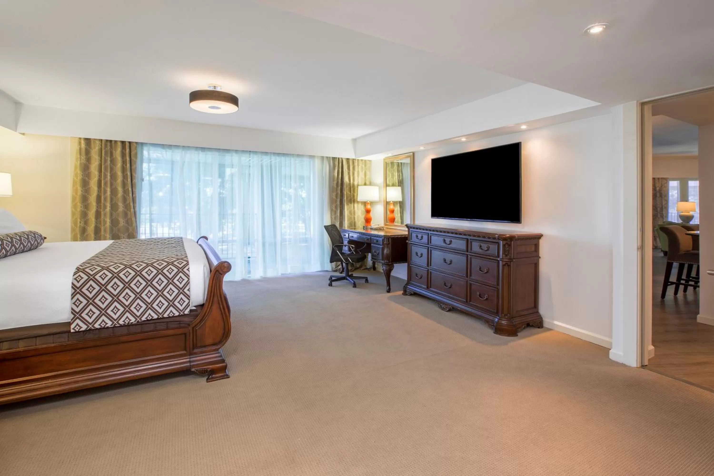 Bedroom, Bed in Wyndham Houston near NRG Park - Medical Center