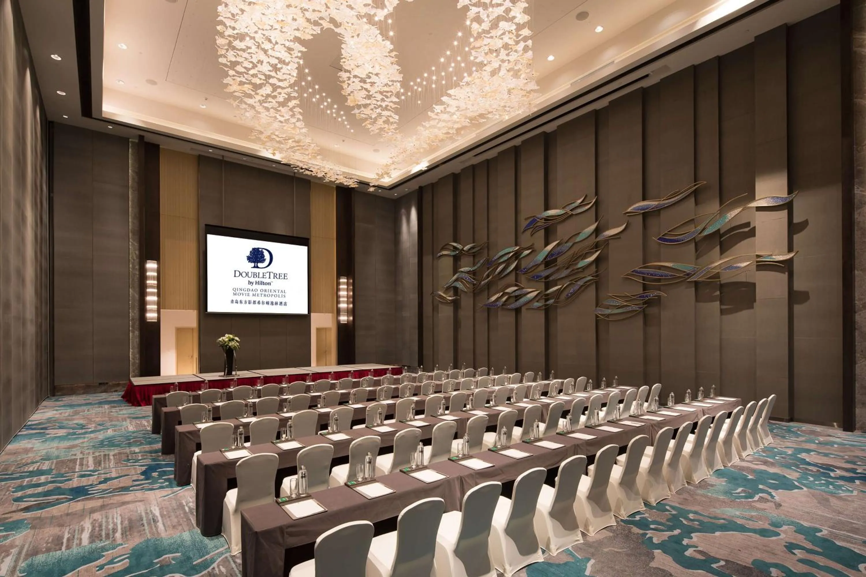 Meeting/conference room in Doubletree By Hilton Qingdao Oriental Movie Metropolis
