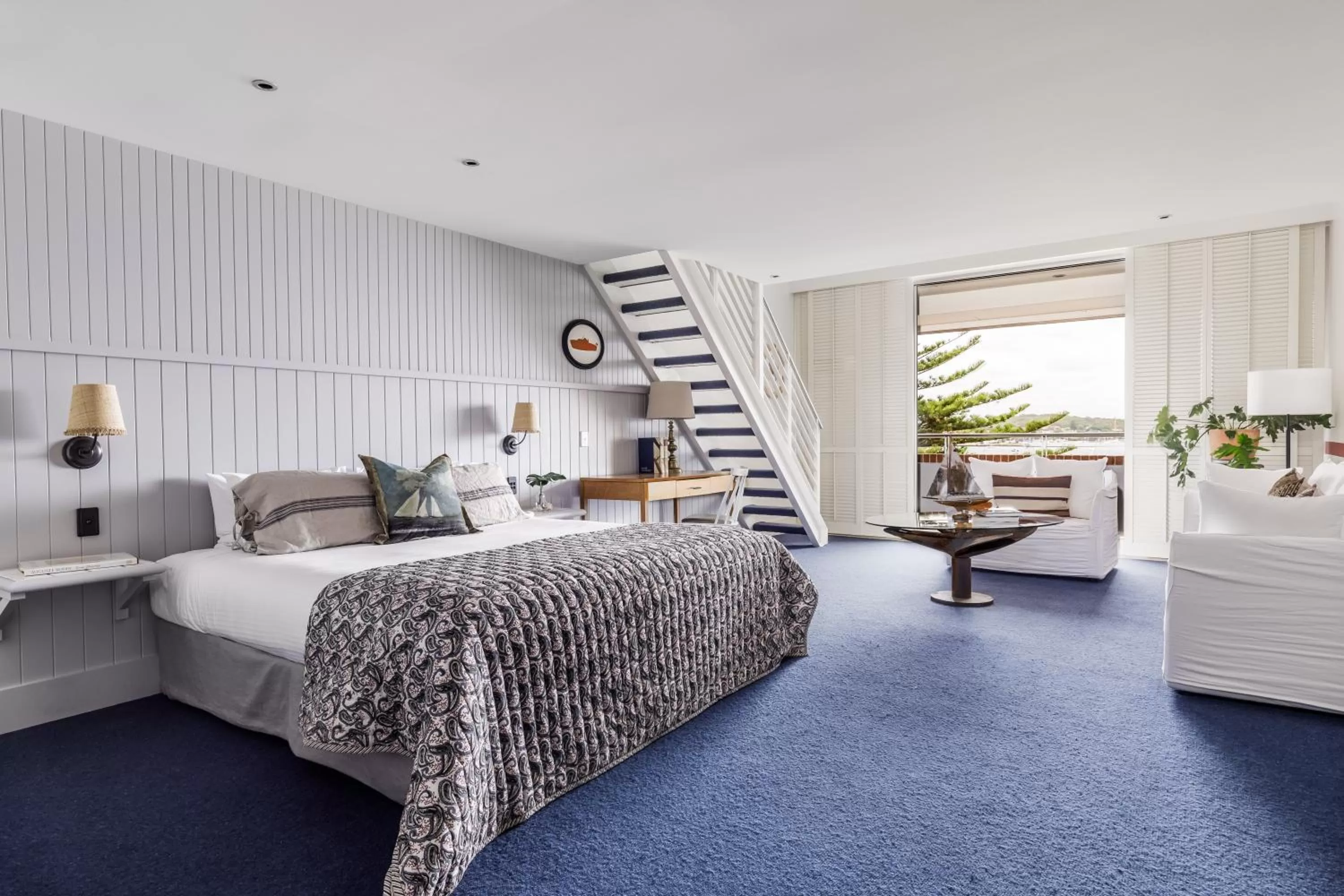 Bed in Watsons Bay Boutique Hotel