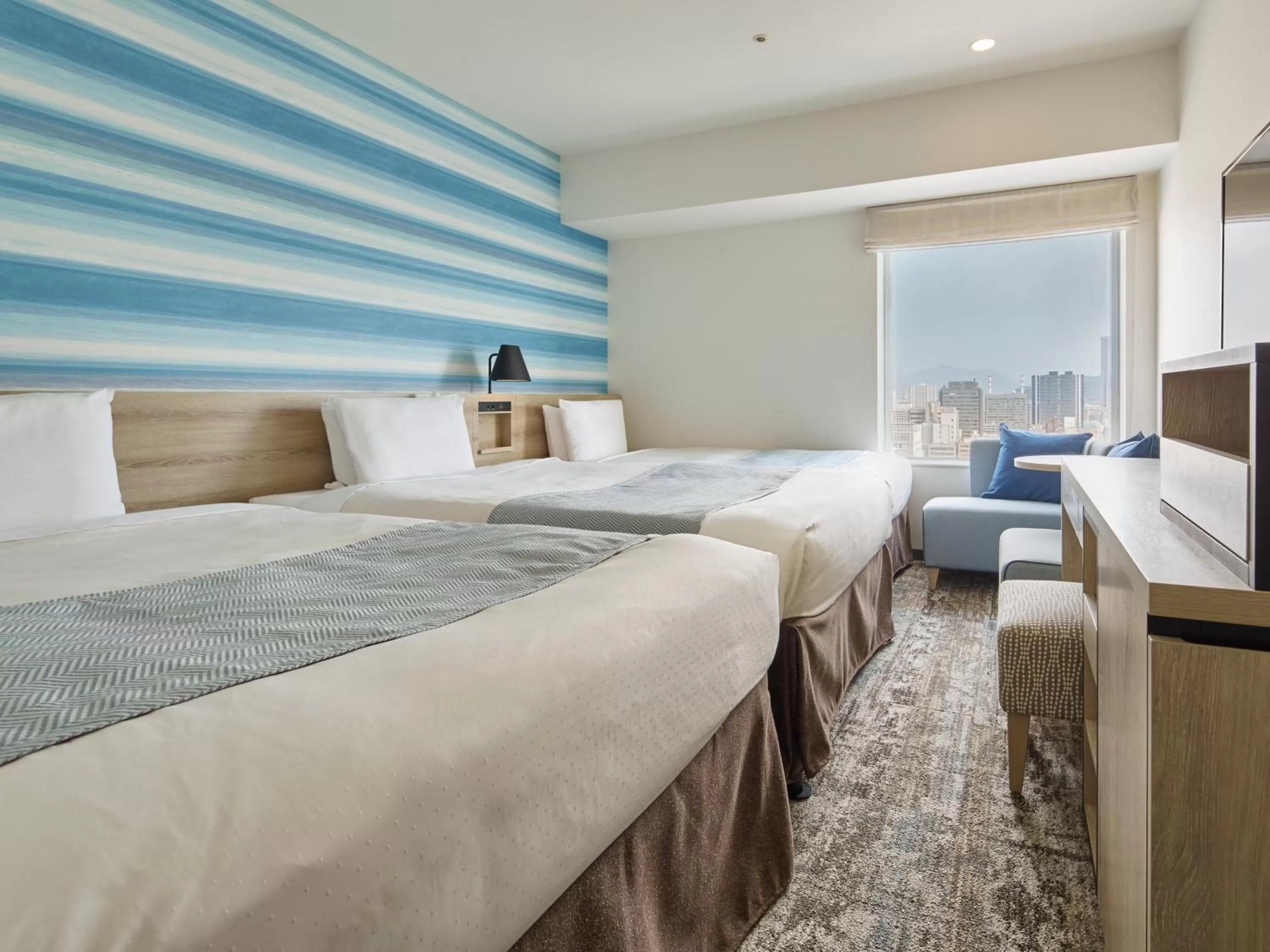 Moderate Twin Room (3 Bed) - Non-Smoking in Mitsui Garden Hotel Hiroshima