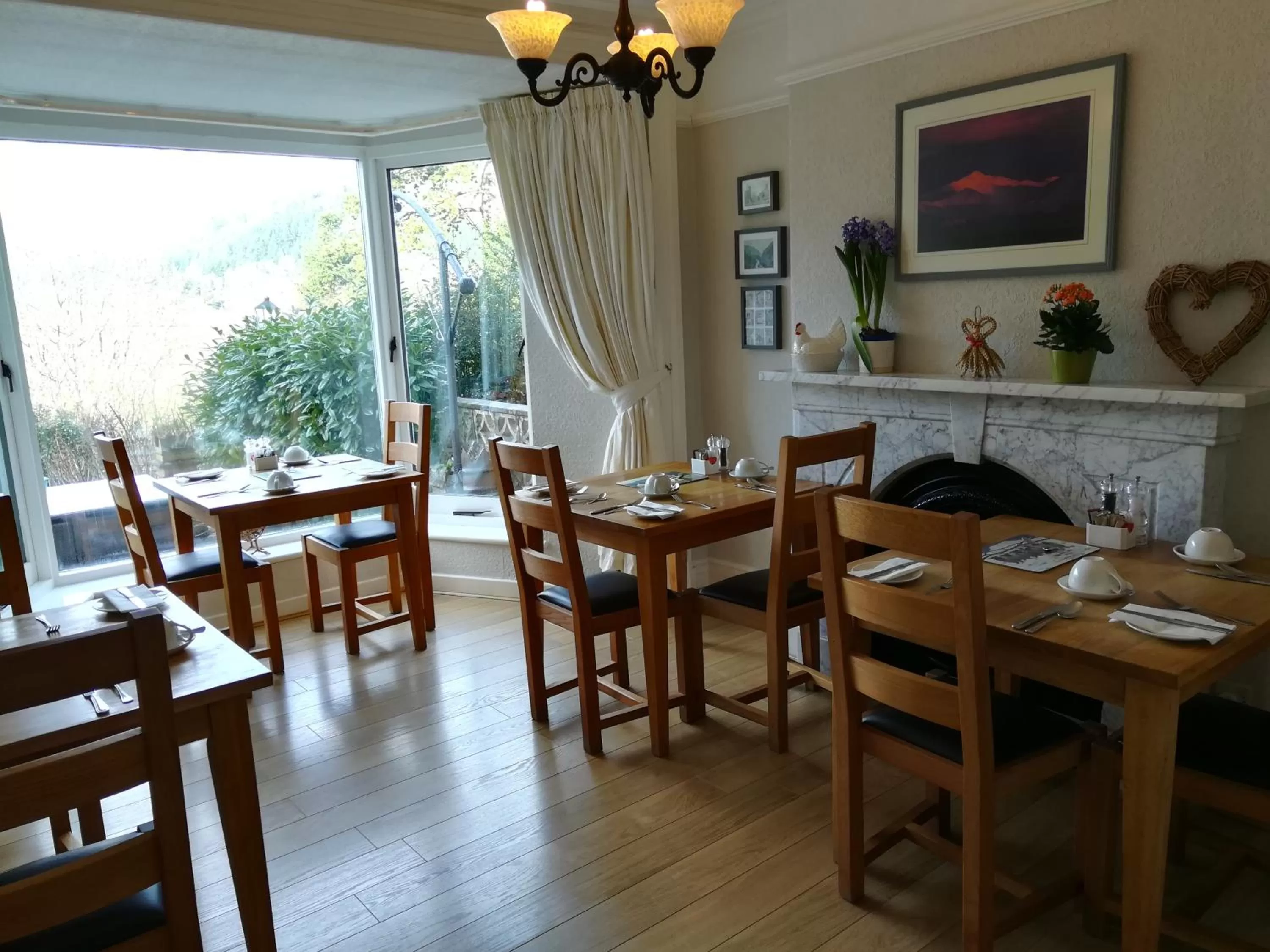Dining area, Restaurant/Places to Eat in Aberconwy House B&B