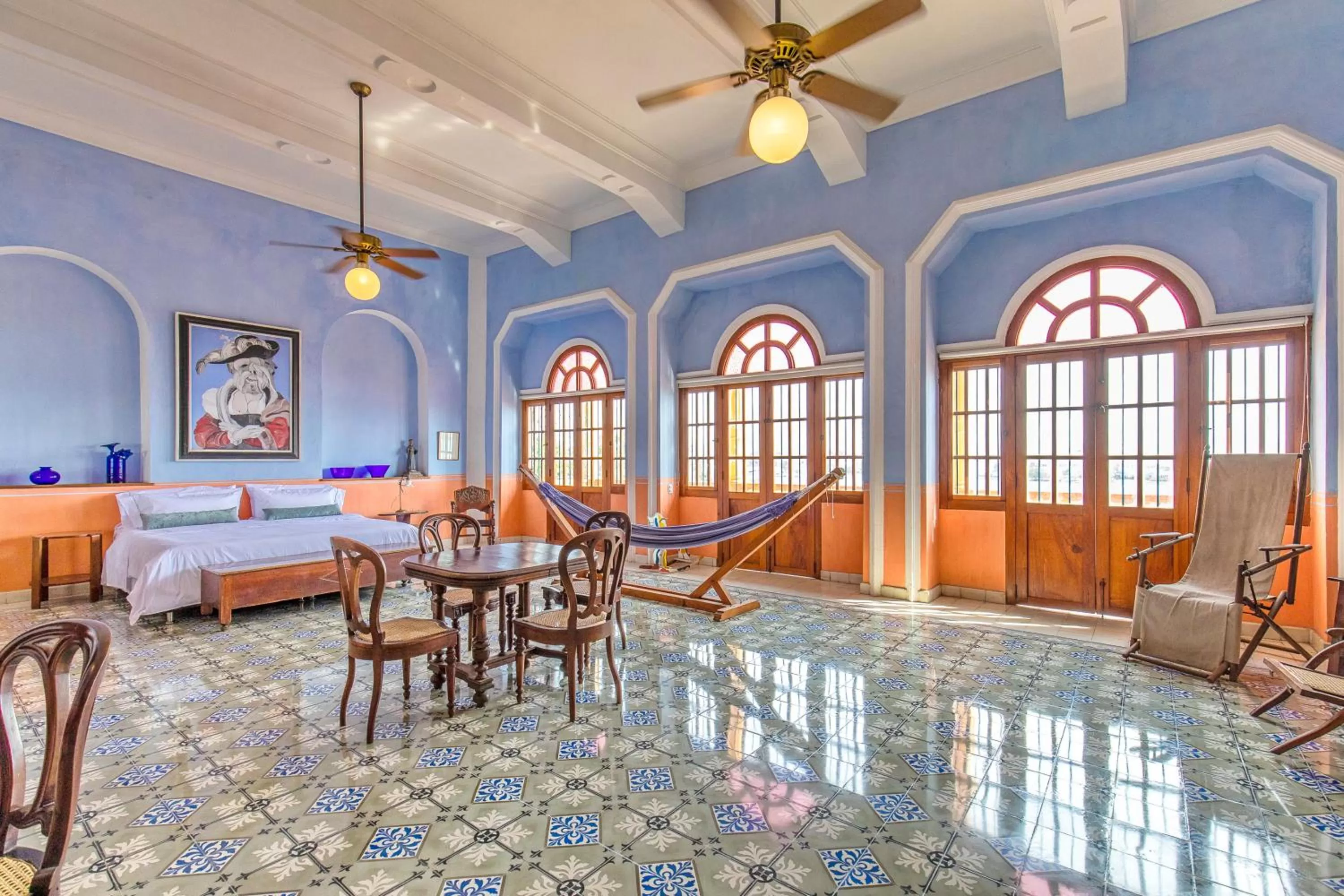 Bed in Casa Morales Getsemaní