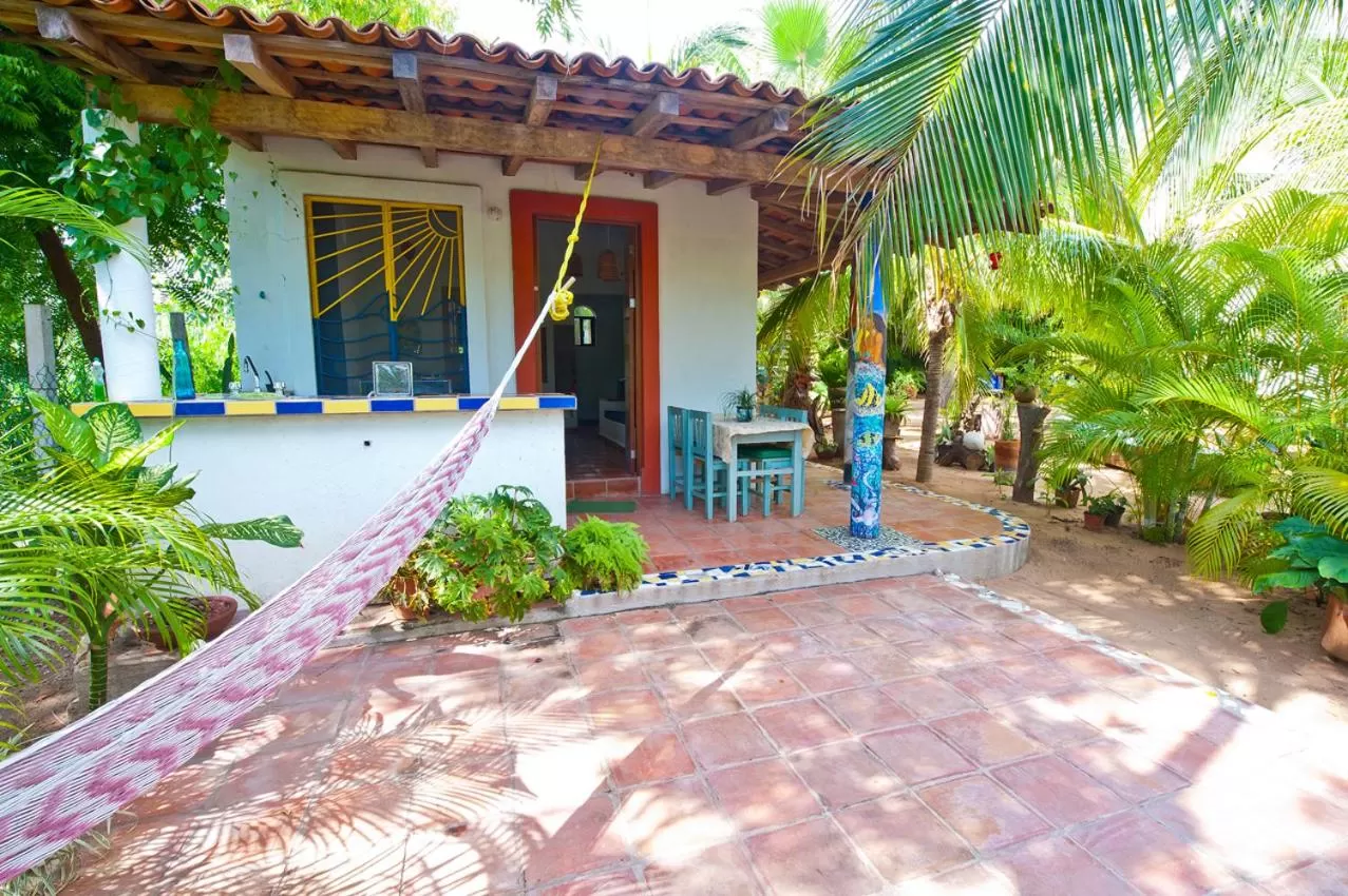 Balcony/Terrace in Hotel Villa Mozart y Macondo