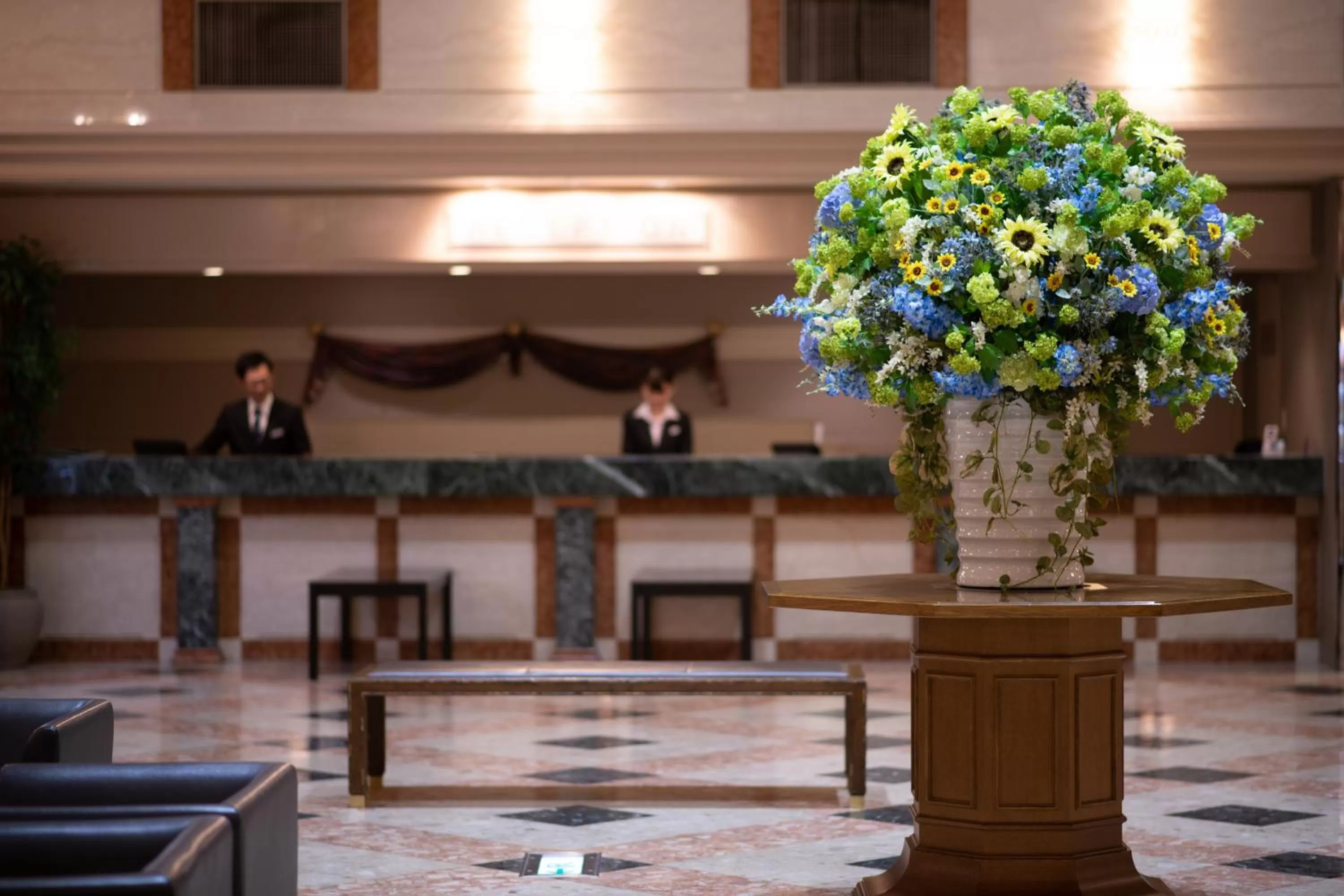 Lobby or reception in Air Terminal Hotel